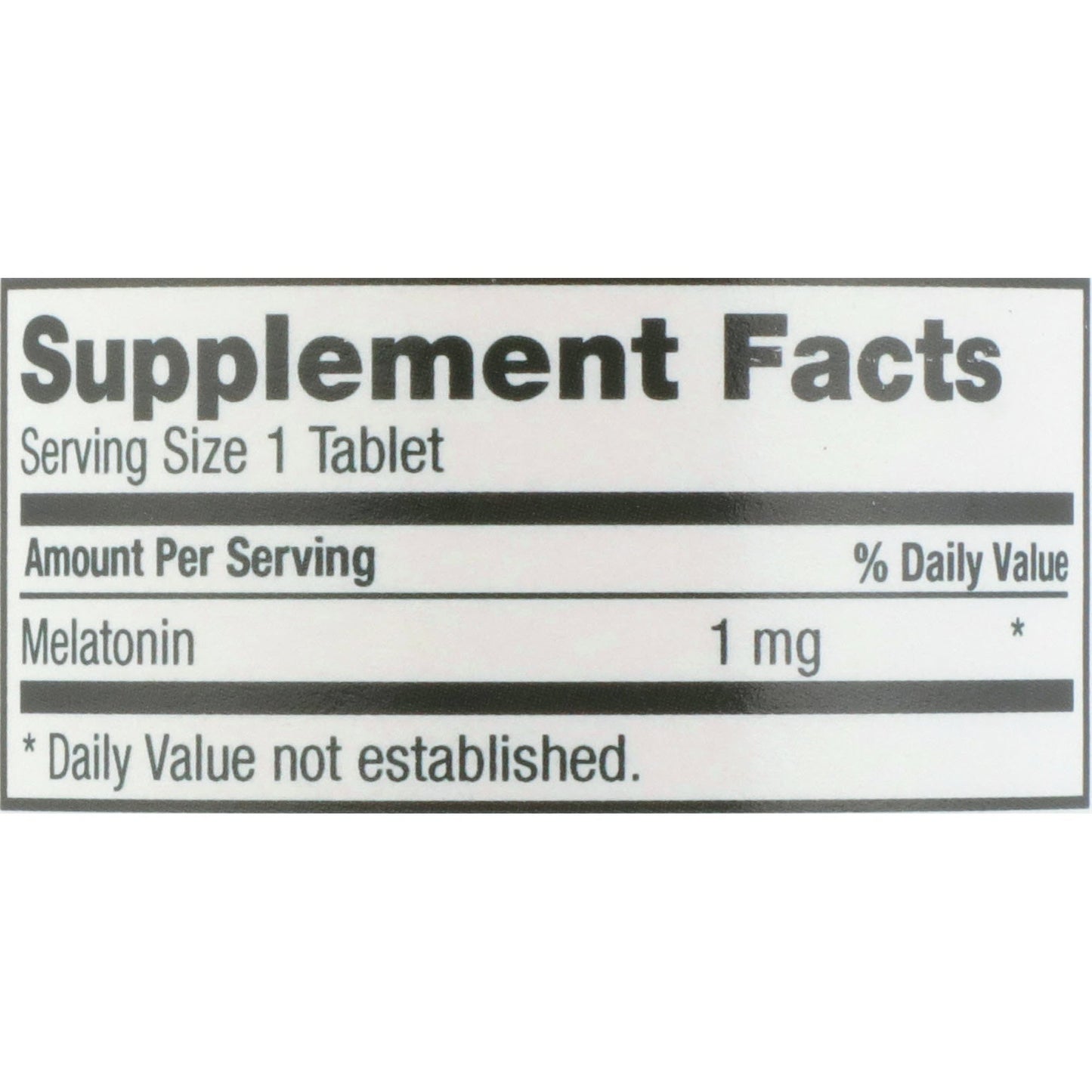 McKesson Brand Natural Sleep Aid 90 per Bottle Tablet 1 mg Strength (972127_BT)