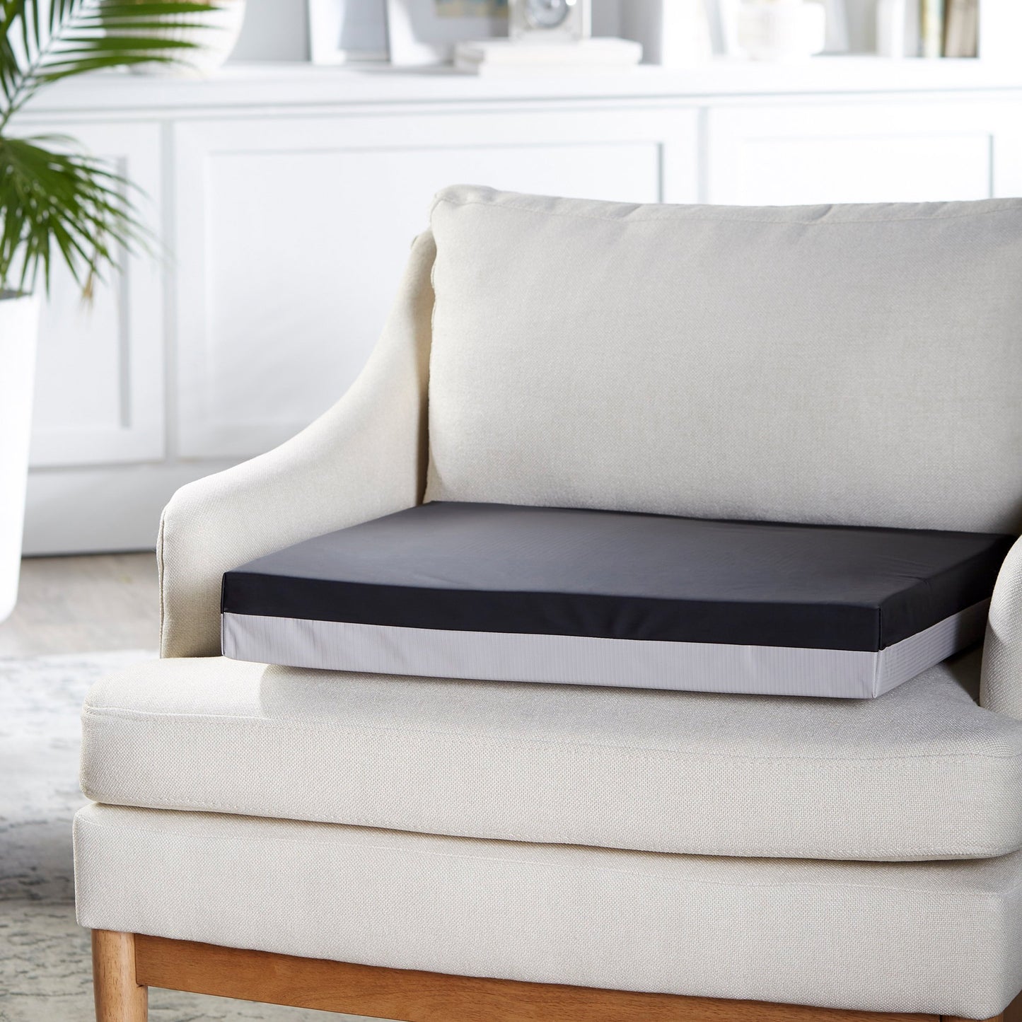 McKesson Seat Cushion 22 W X 18 L X 3 D Inch Foam / Gel (1065575_CS)