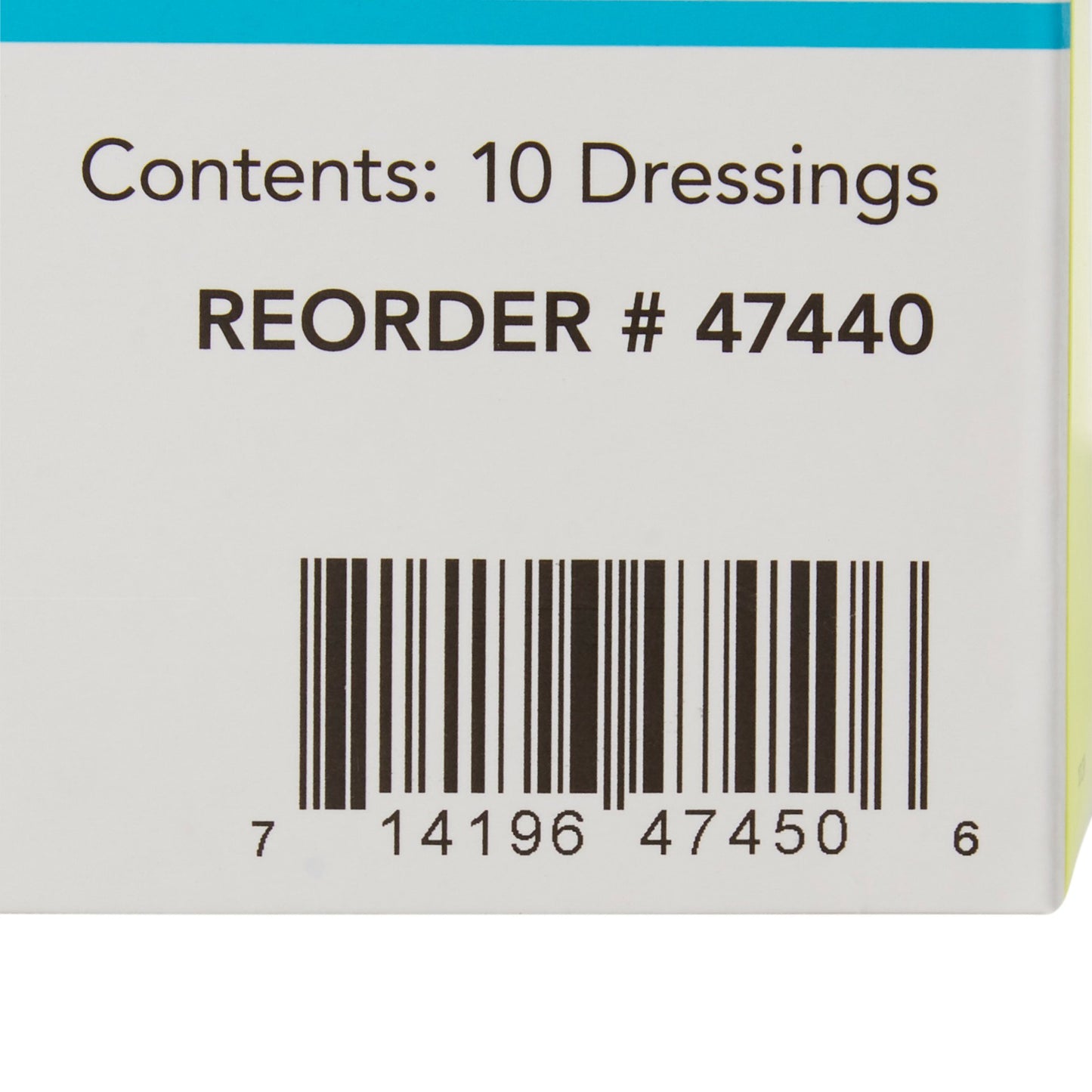 ComfortFoam™ Border Lite Thin Foam Dressing 4 X 4 Inch With Border Waterproof Backing Silicone Adhesive Square Sterile (1003181_EA)