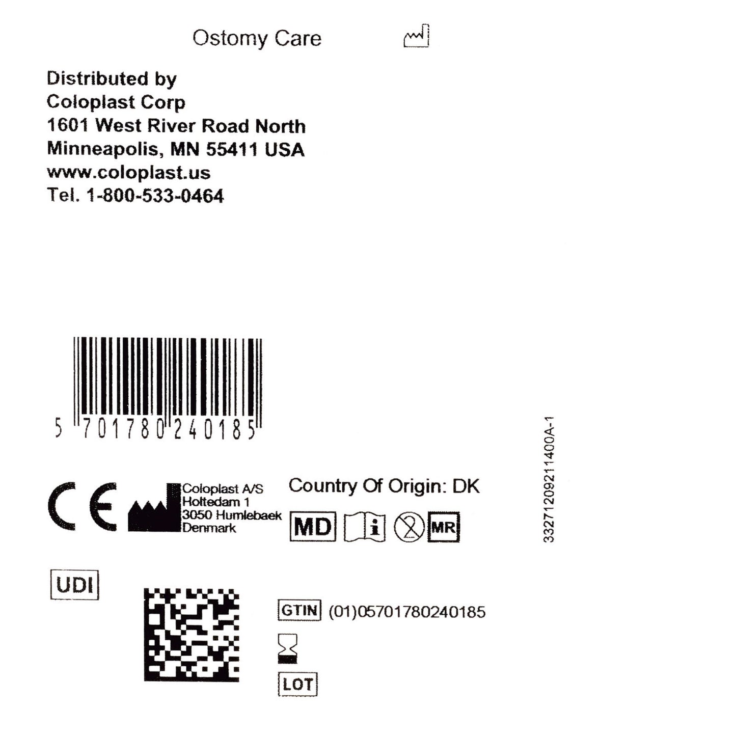 Brava® Ostomy Seal Convex, Starter Hole 1-3/16 Inch (30mm) (1194627_BX)