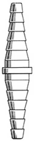 Busse Hospital Disposables Tubing Connector (214904_BX)