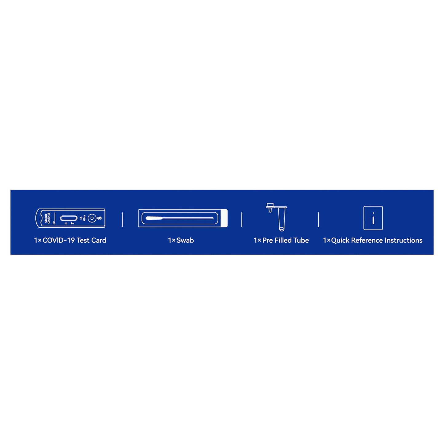 Genabio® Respiratory Test Kit COVID-19 Rapid Self-Test 1 Test per Kit (1271384_PK)