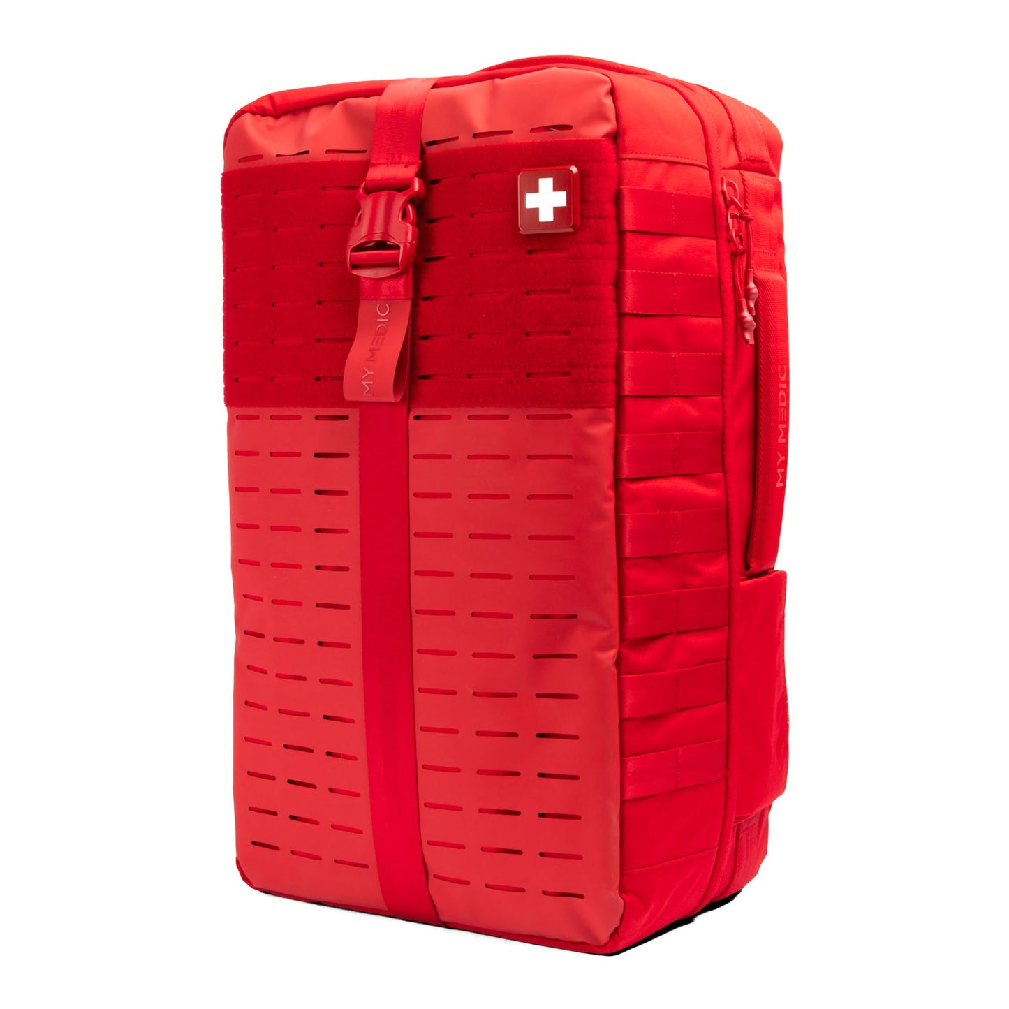My Medic™ The MEDIC Pro First Aid Kit 10 Person Red Nylon Backpack (1207727_EA)