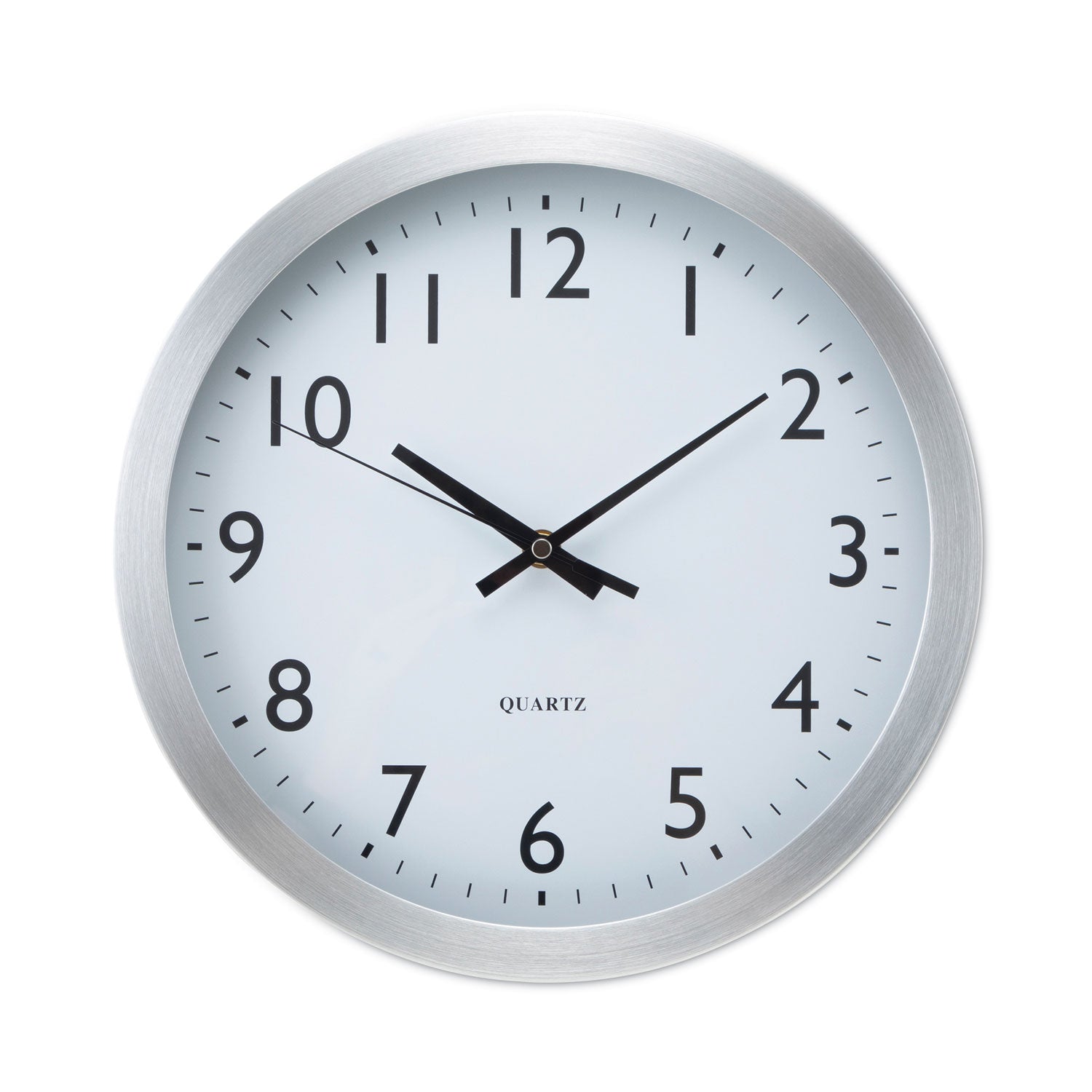 universal-brushed-aluminum-wall-clock-num-unv10425_1