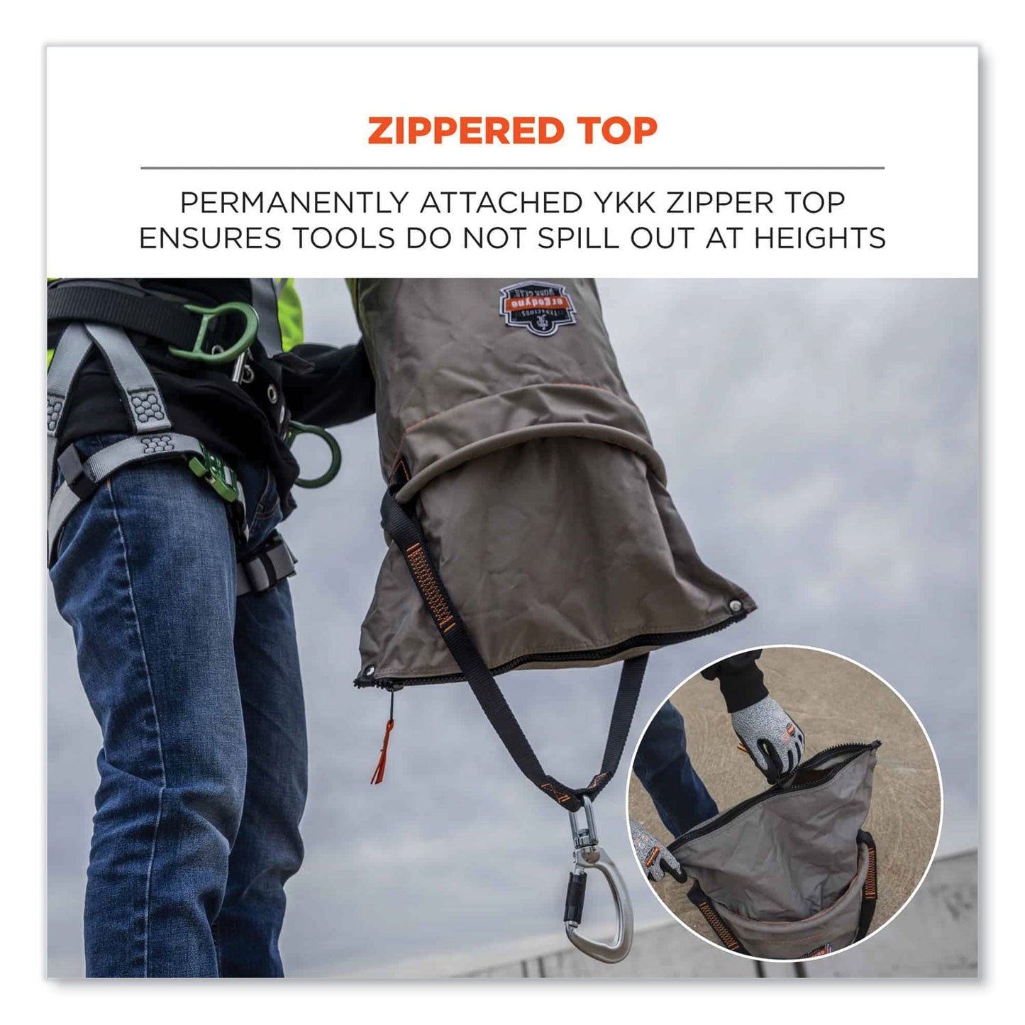 ergodyne-arsenal-5976-xl-hoist-bucket-tool-bag-with-swiveling-carabiner-and-zipper-top-num-ego15976_3