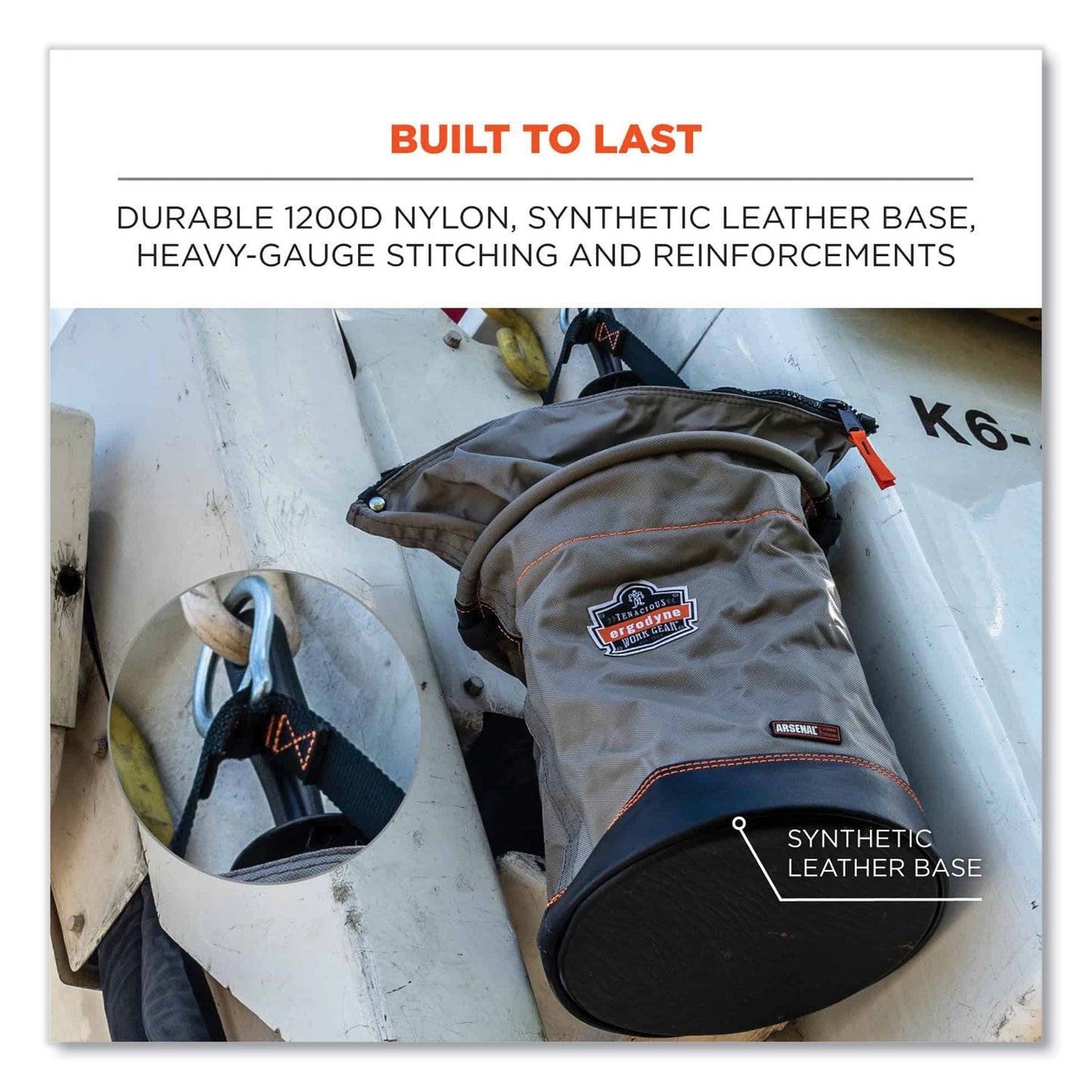 ergodyne-arsenal-5976-xl-hoist-bucket-tool-bag-with-swiveling-carabiner-and-zipper-top-num-ego15976_4