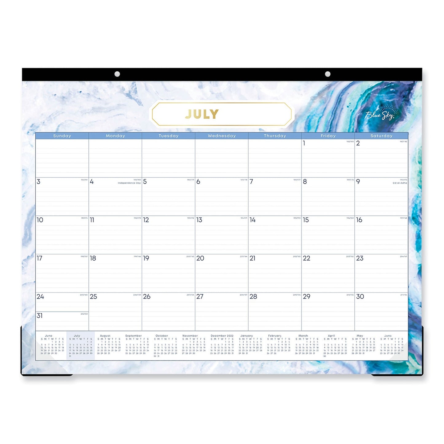 blue-sky-gemma-academic-year-desk-pad-calendar-geode-artwork-22-x-17-white-blue-green-sheets-12-month-july-to-june-2024-to-2025-bls141377_1
