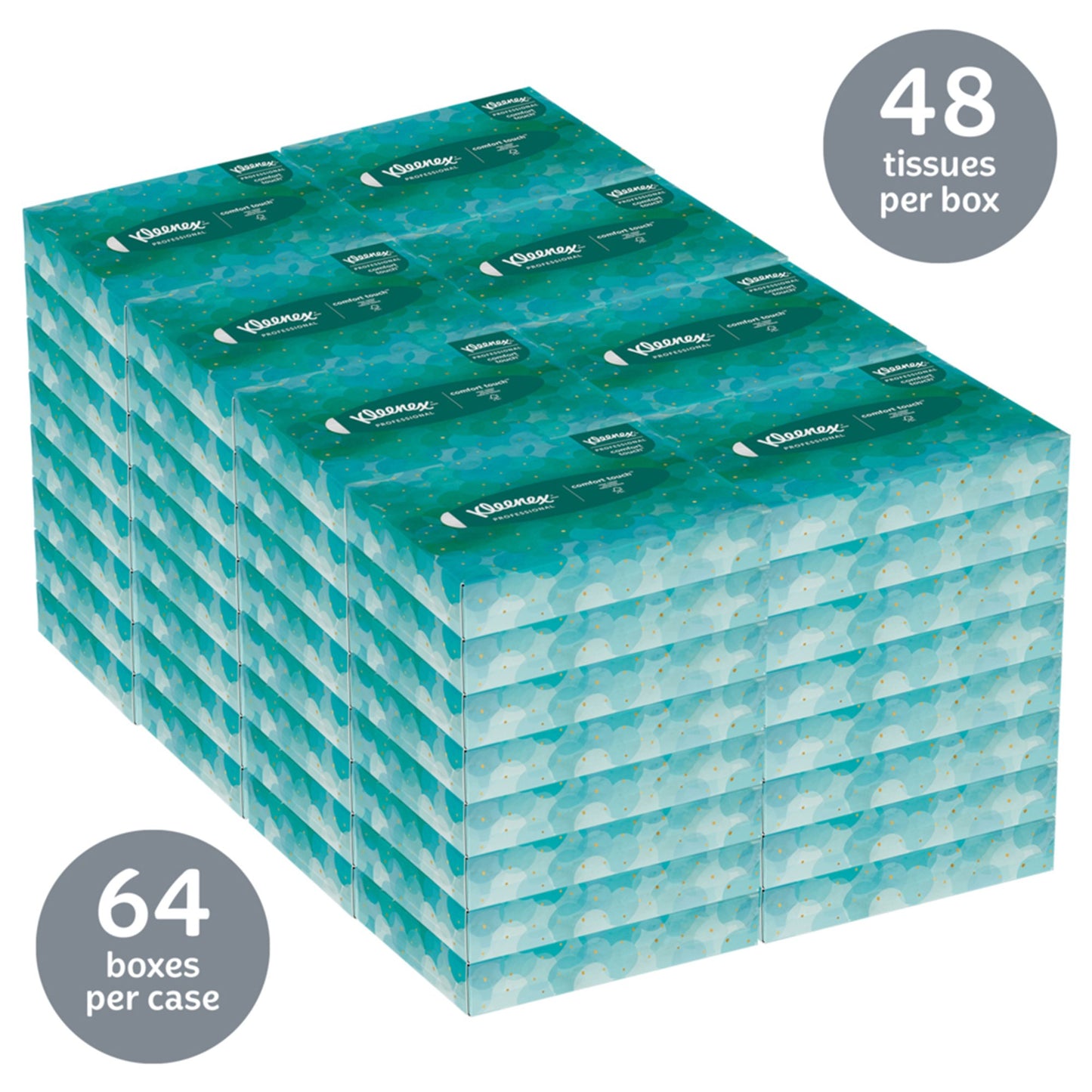 Kleenex® Junior Facial Tissue White 48 Count (1223568_BX)