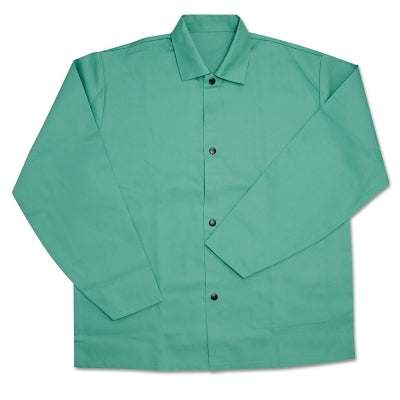 West Chester IRONTEX® Flame Resistant Cotton Jacket, X-Large, Green (112-7050-XL)