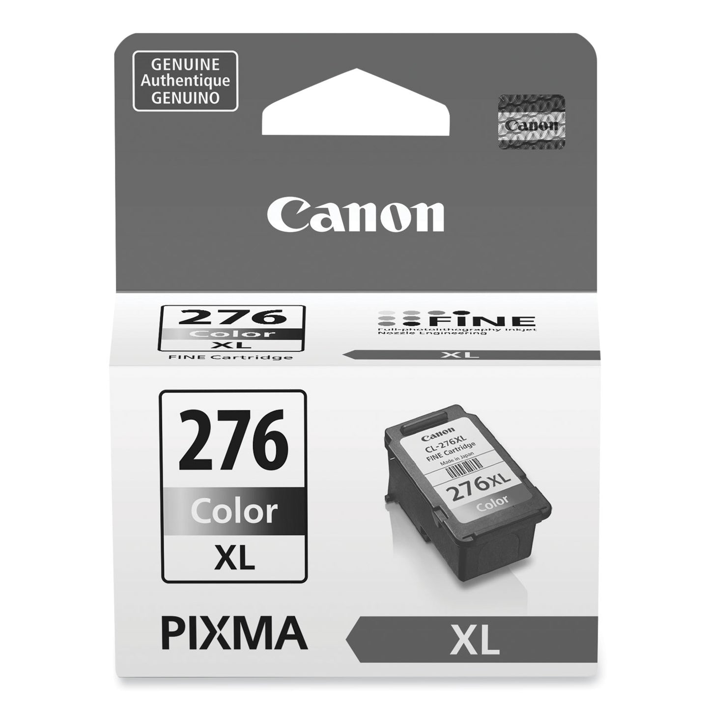 Canon® 4987C001 (CL-276XL) Chromalife 100 High-Yield Ink, 300 Page-Yield, Tri-Color (CNM4987C001)