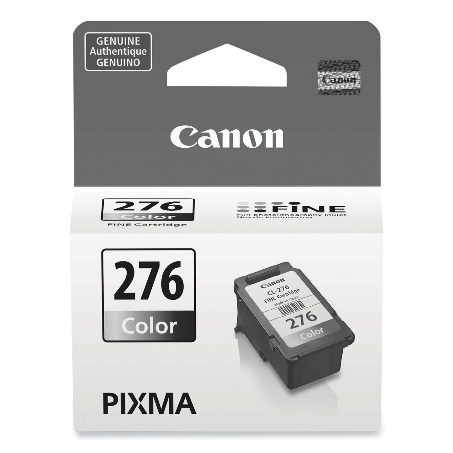 Canon® 4988C001 (CL-276) Chromalife100 Ink, 180 Page-Yield, Tri-Color (CNM4988C001)