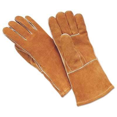 Wells Lamont Premium Select Split Cowhide Welders Gloves, 2X-Large, FR Hand Sock Lining, Brown (815-Y1903XXL)