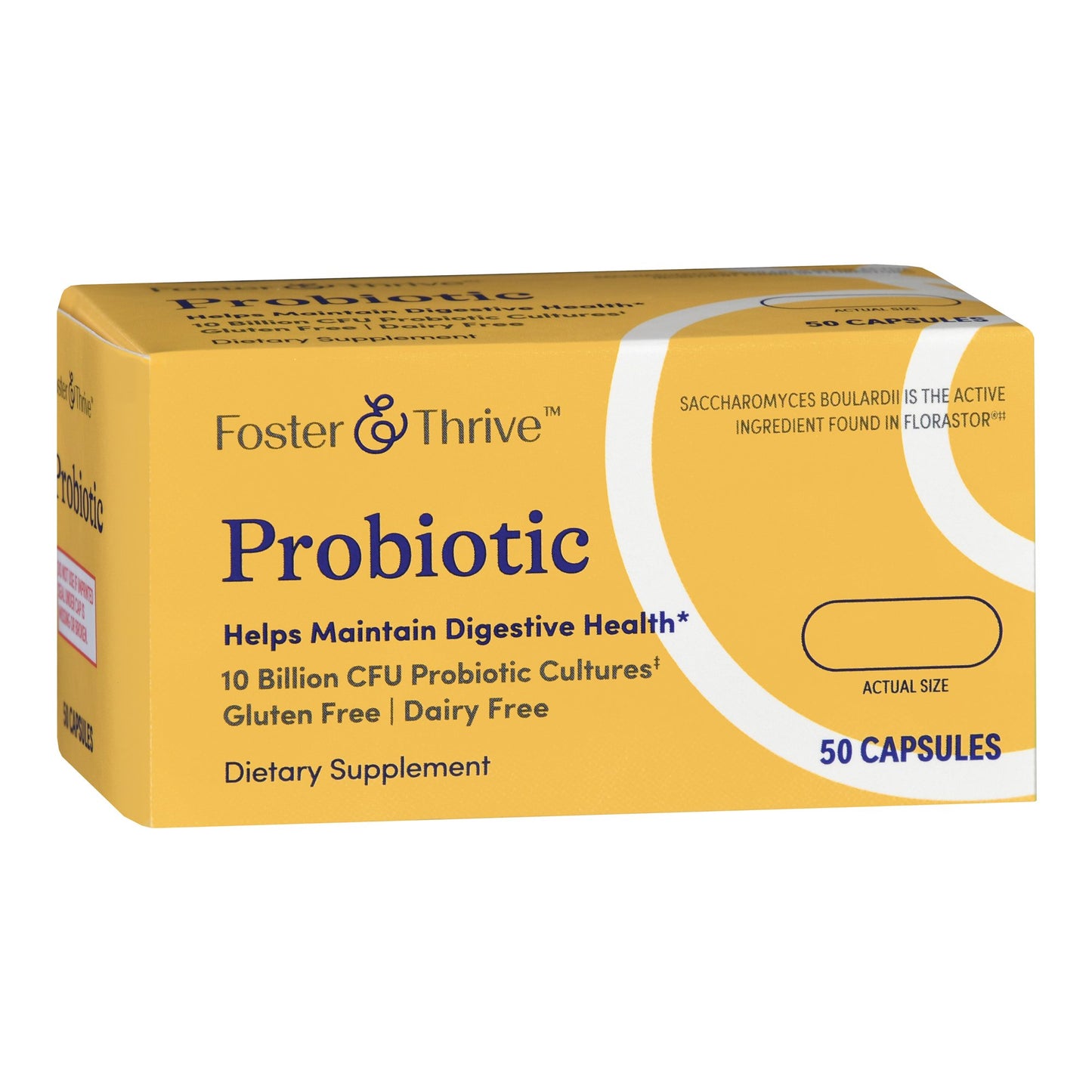 Foster & Thrive™ Probiotic Dietary Supplement 50 per Bottle Capsule (1238998_BT)