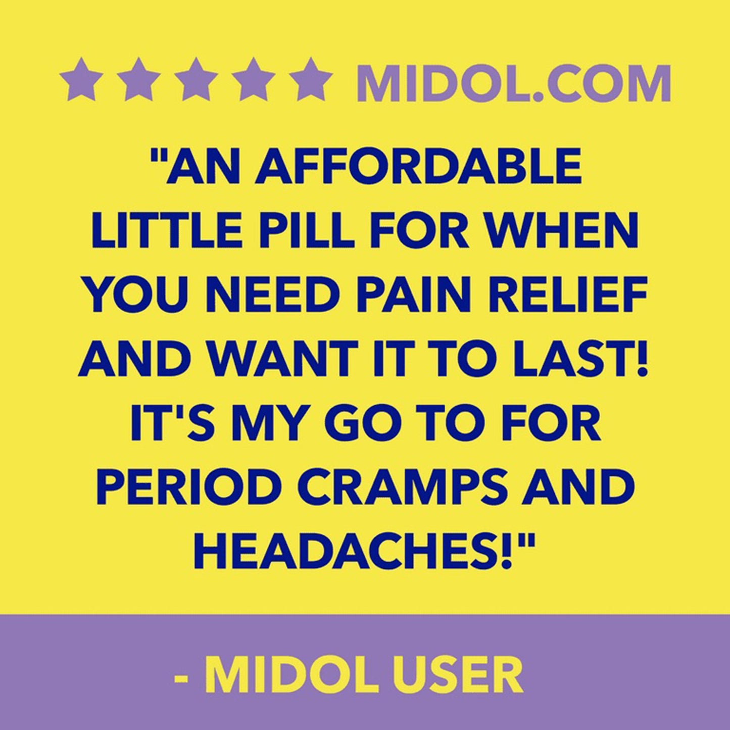 Midol® Cramp Relief 650 mg Strength Capsule 20 per Bottle (1229968_BT)