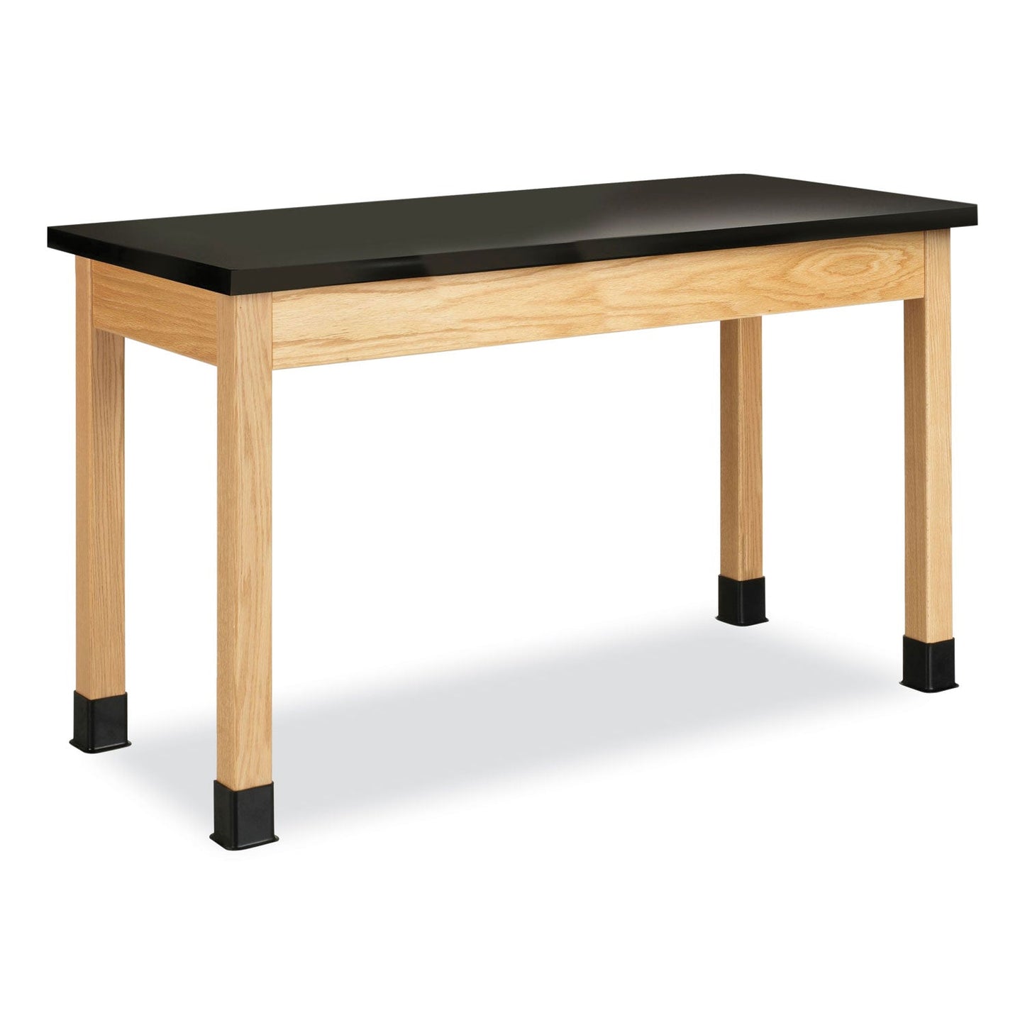 diversified-woodcrafts-classroom-science-table-54w-x-24d-x-30h-black-epoxy-resin-top-clear-northwoods-oak-base-dvwp7206k30n_1