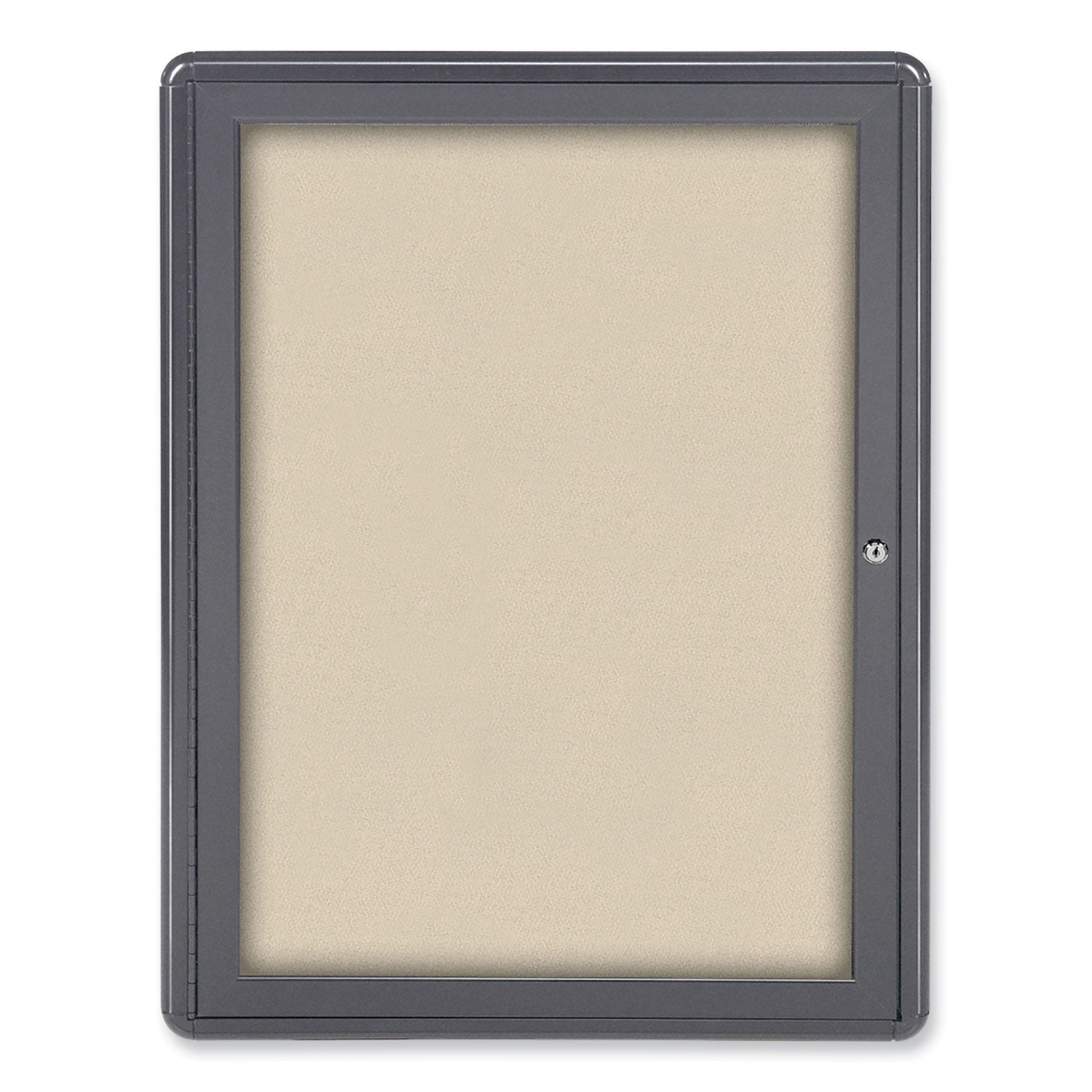 ghent-mfg-ovation-1-door-enclosed-beige-fabric-bulletin-board-w-gray-frame-num-gheovg1f90_1