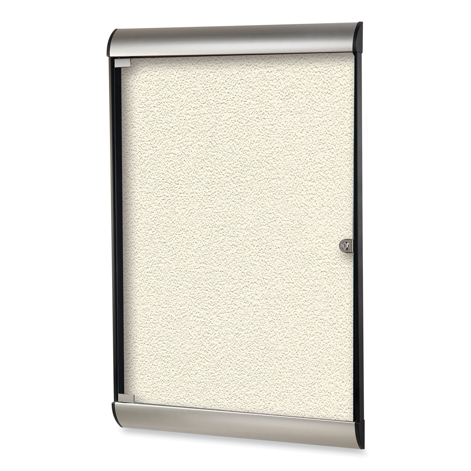 ghent-mfg-silhouette-1-door-enclosed-ivory-vinyl-bulletin-board-w-satin-black-aluminum-frame-num-ghesilh20412_1