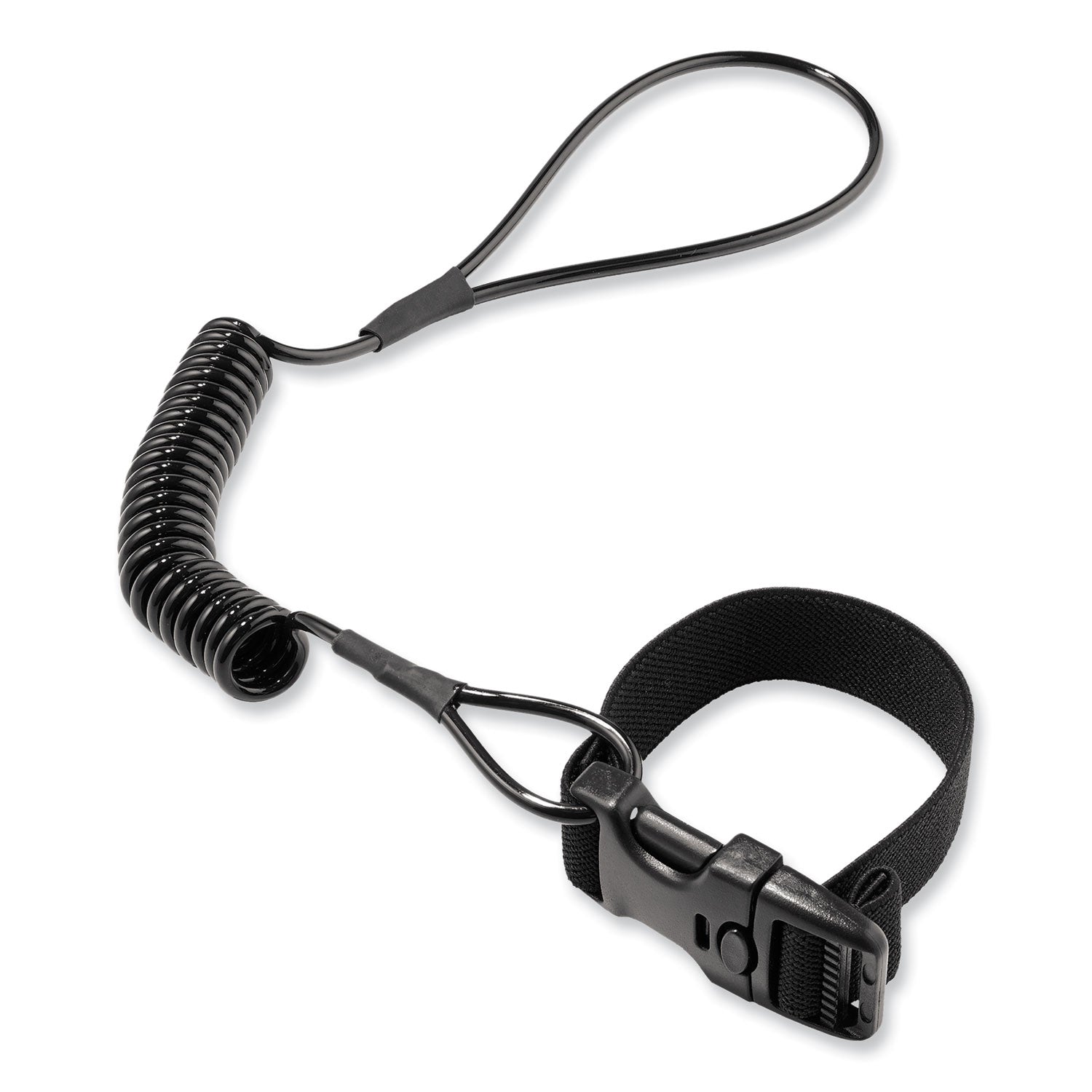 ergodyne-squids-3157-coiled-lanyard-with-buckle-num-ego19156_1