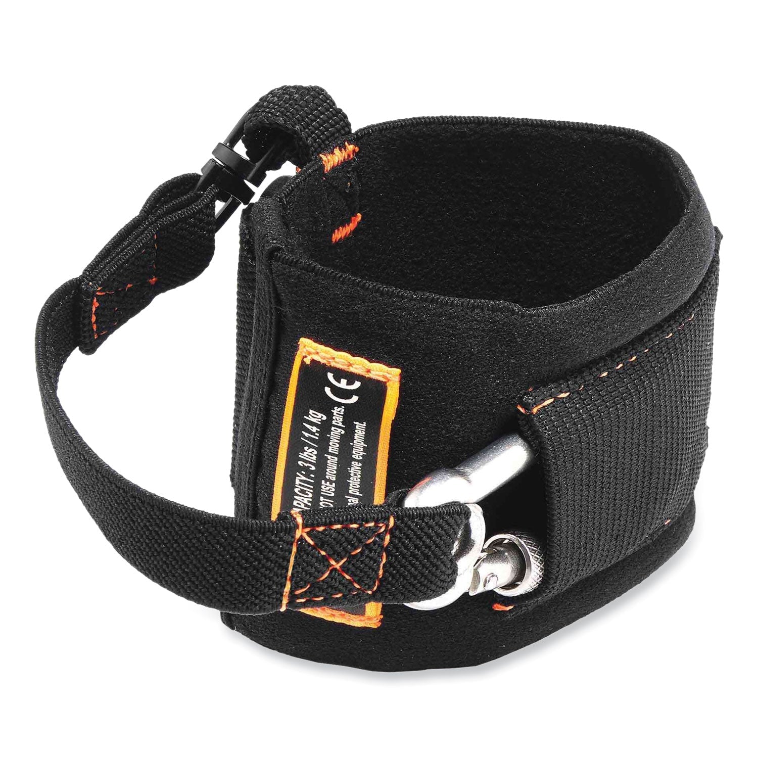 ergodyne-squids-3114-pull-on-wrist-lanyard-w-stainless-steel-carabiner-num-ego19056_1