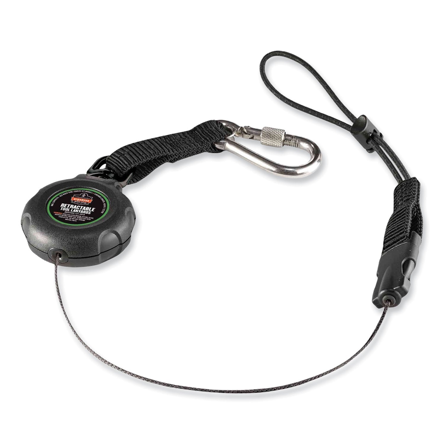 ergodyne-squids-3001-retractable-tool-lanyard-w-choking-loop-tool-tether-carabiner-anchor-num-ego19301_1
