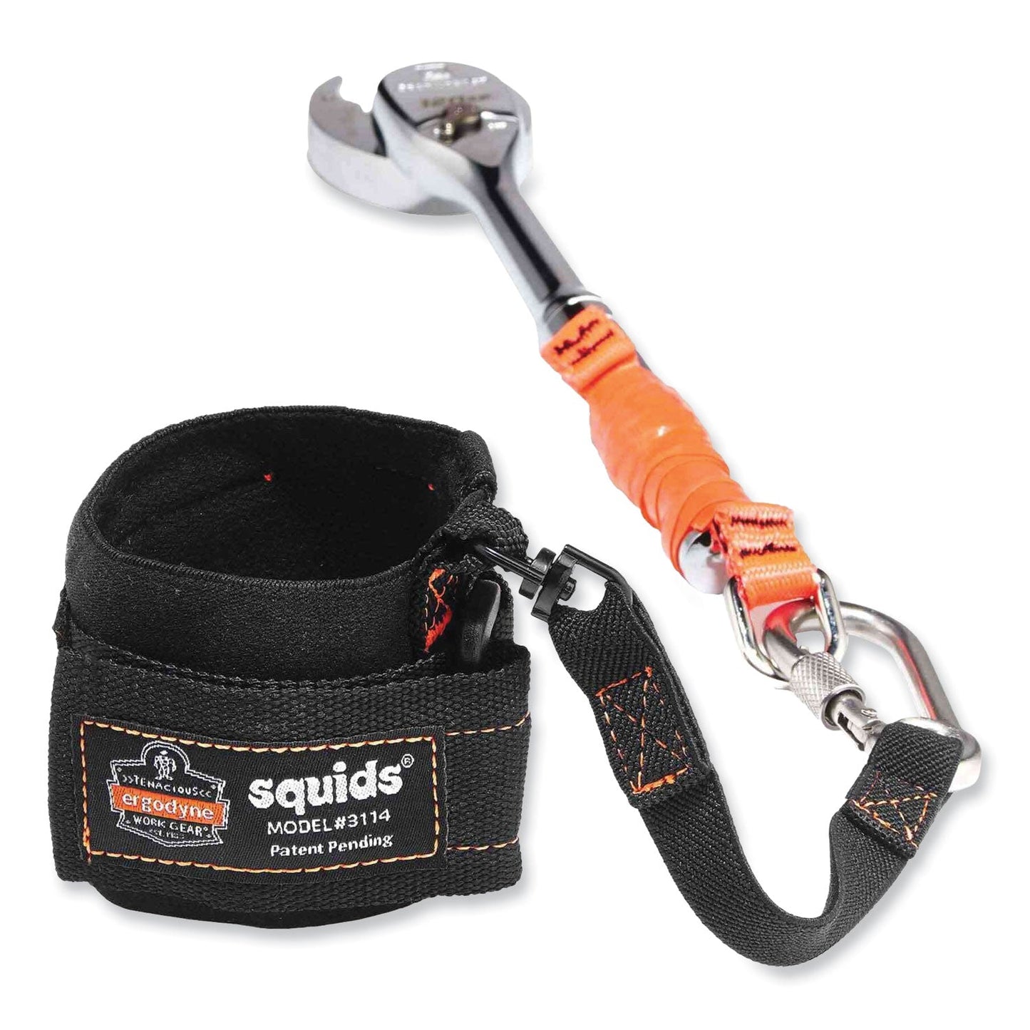 ergodyne-squids-3114-pull-on-wrist-lanyard-w-stainless-steel-carabiner-num-ego19056_5