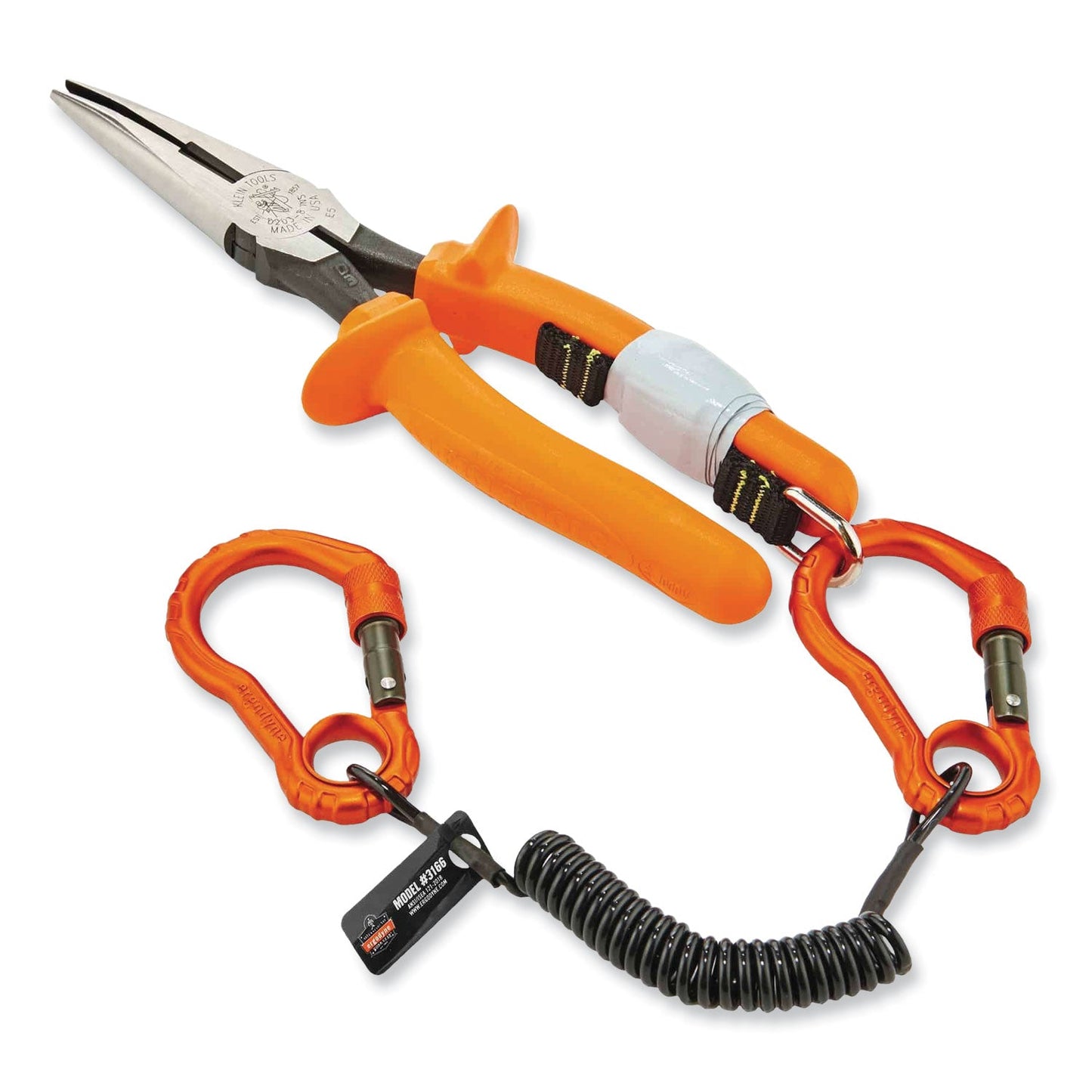 ergodyne-squids-3166-coiled-tool-lanyard-with-two-carabiners-num-ego19162_6