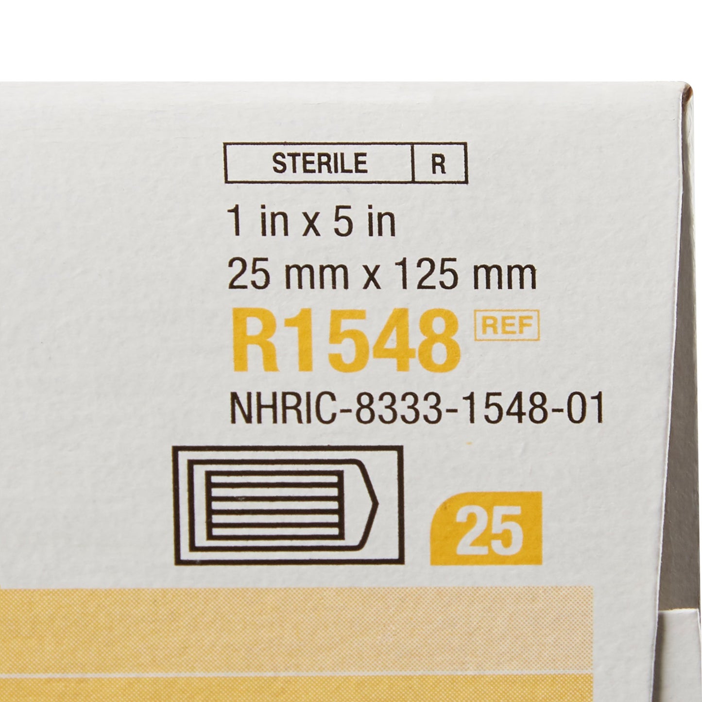 Steri-Strip™ Skin Closure Strip 1 X 5 Inch Nonwoven Material Reinforced Strip White (5967_CS)