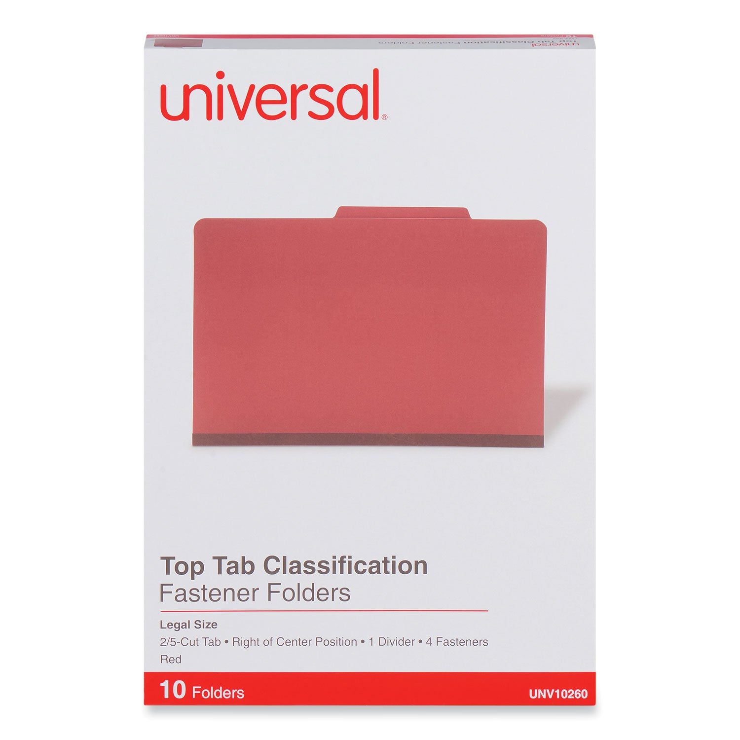 universal-r-four-section-pressboard-classification-folders-2-expansion-1-divider-4-fasteners-legal-size-red-10-box-unv10260_1