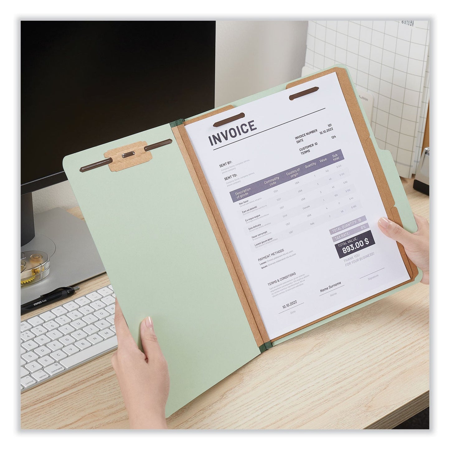 universal-eight-section-pressboard-classification-folders-num-unv10293_3