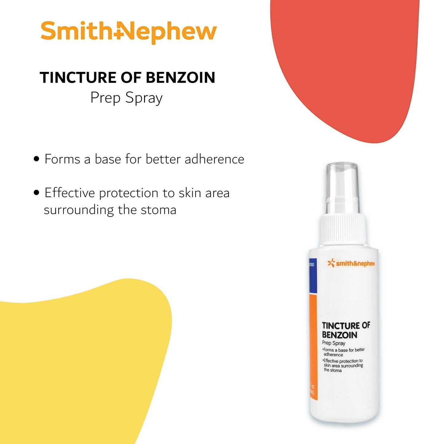 Smith & Nephew Antiseptic Benzoin Tincture Topical Liquid 4 oz. Spray Bottle (44713_EA)