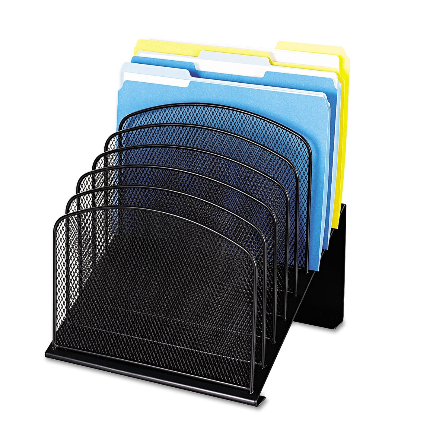 safco-onyx-mesh-desk-organizer-with-tiered-sections-num-saf3258bl_2
