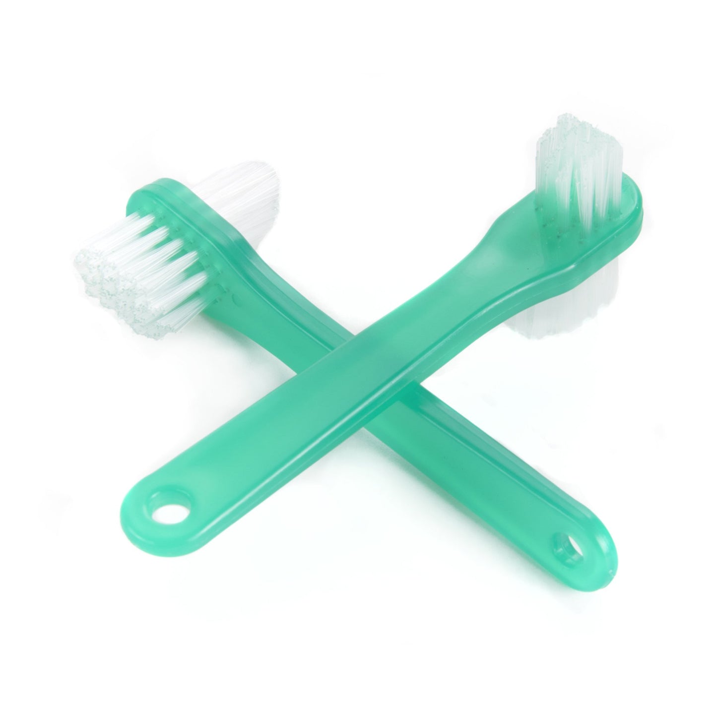 McKesson Denture Brush 2-Sided Bristle Green (472578_EA)