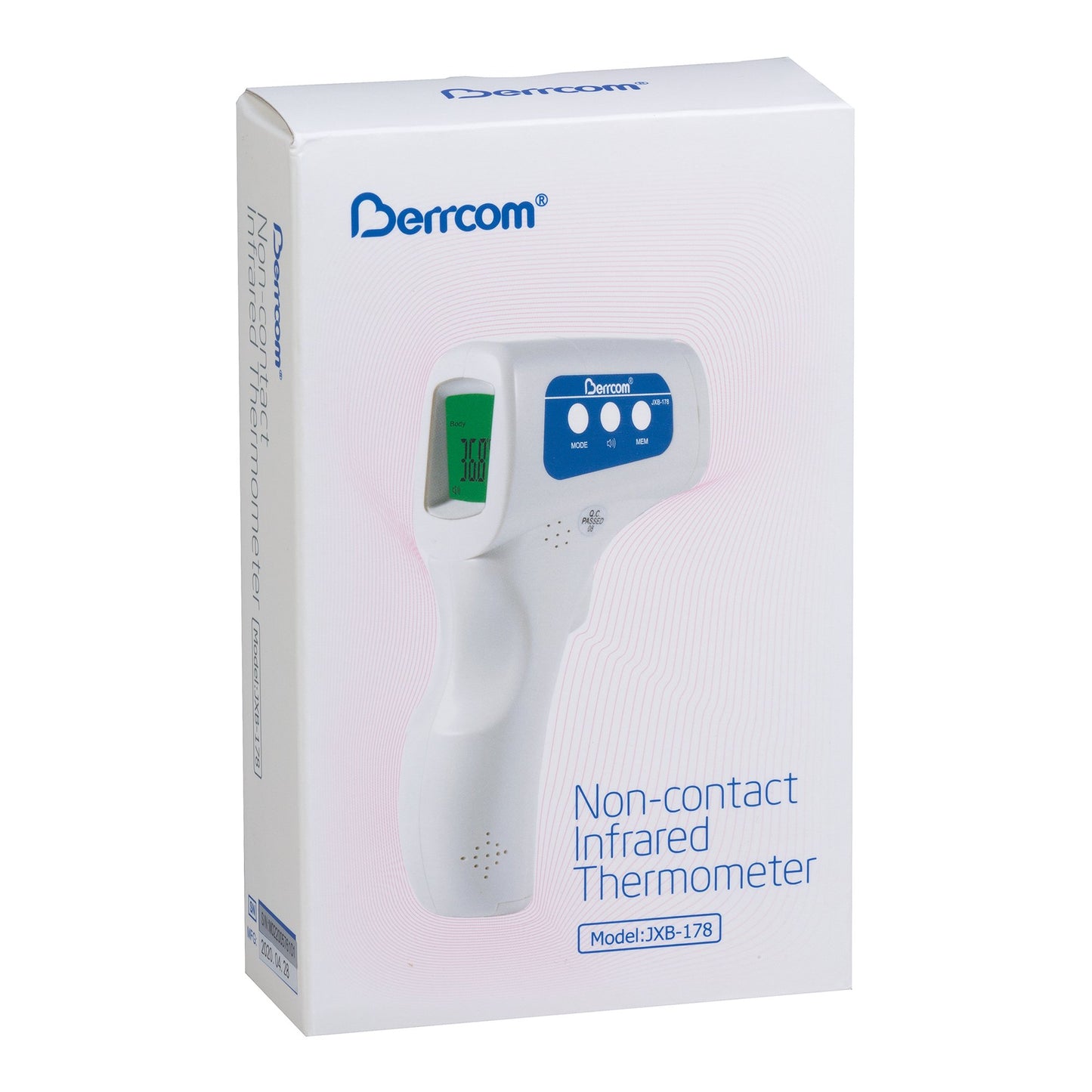 Veridian Non-Contact Skin Surface Thermometer Infrared Skin Probe Handheld (1226096_CS)