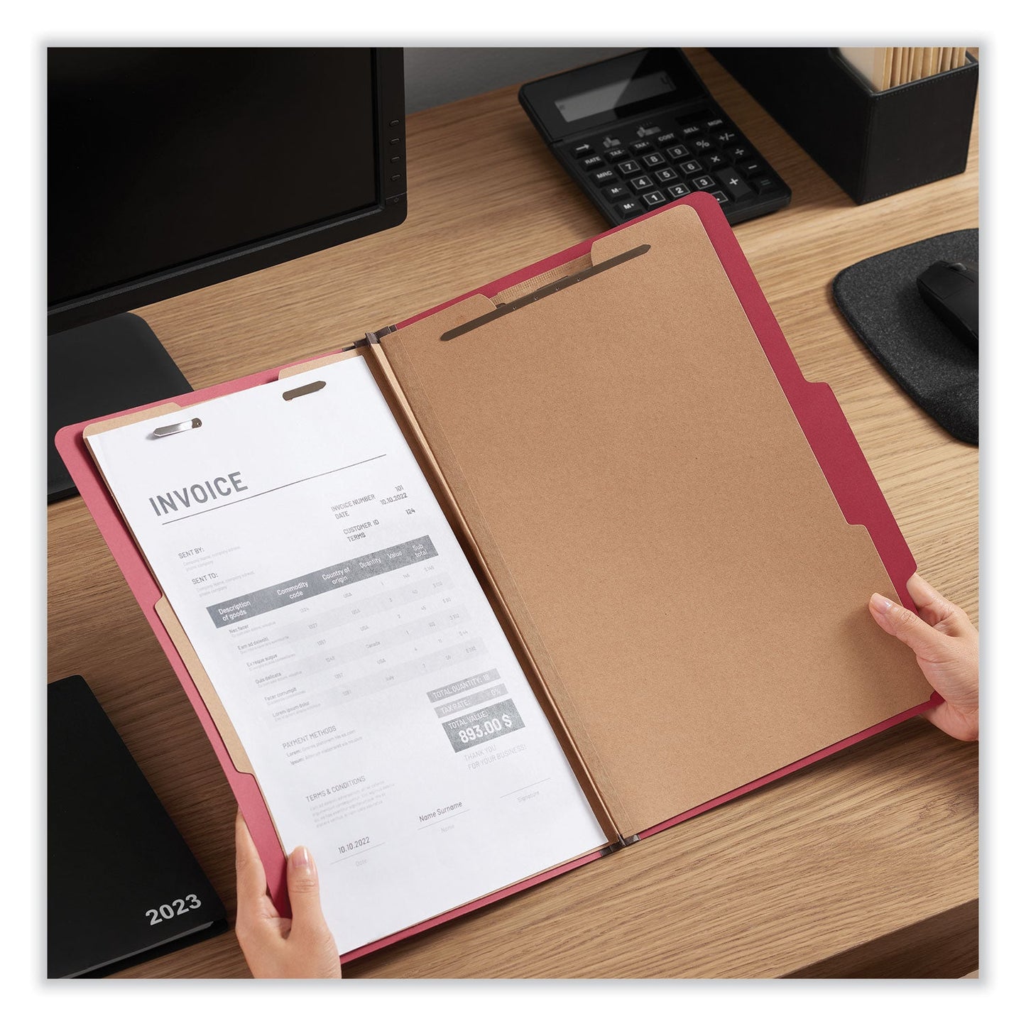 universal-bright-colored-pressboard-classification-folders-num-unv10313_4