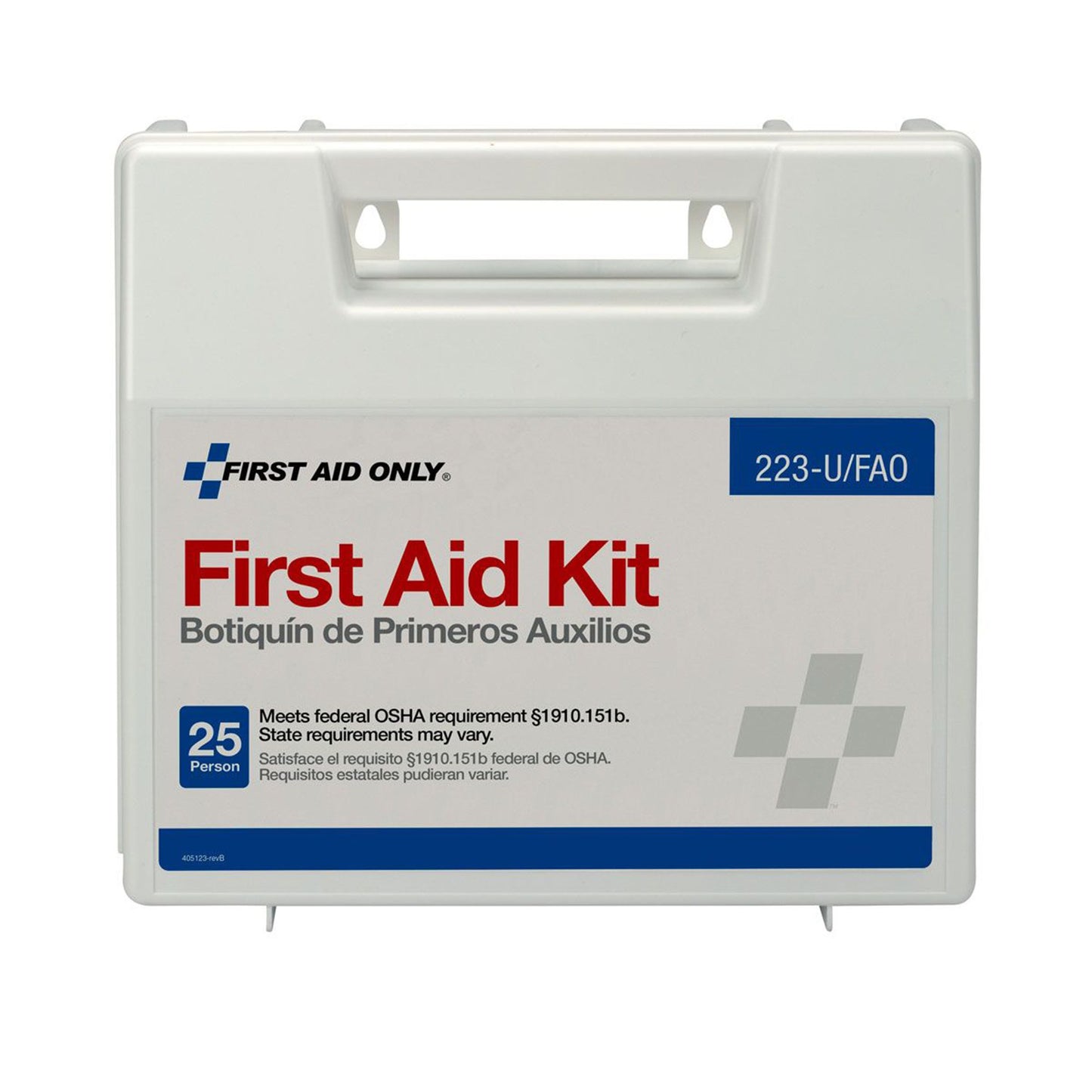 First Aid Only® First Aid Kit 25 Person Plastic Case (569353_CS)