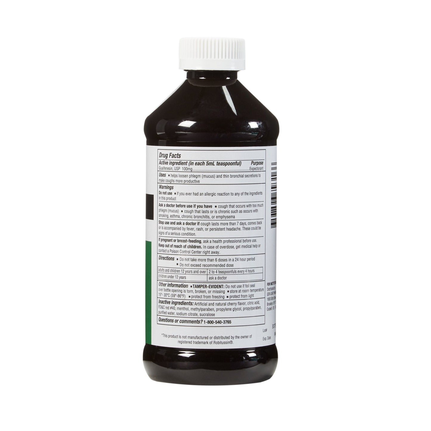 Geri-Care® Cold and Cough Relief 100 mg / 5 mL Strength Liquid 16 oz. (703056_EA)