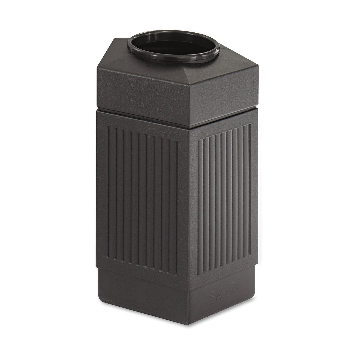 safco-canmeleon-pentagon-plastic-outdoor-trash-can-num-saf9485bl_2
