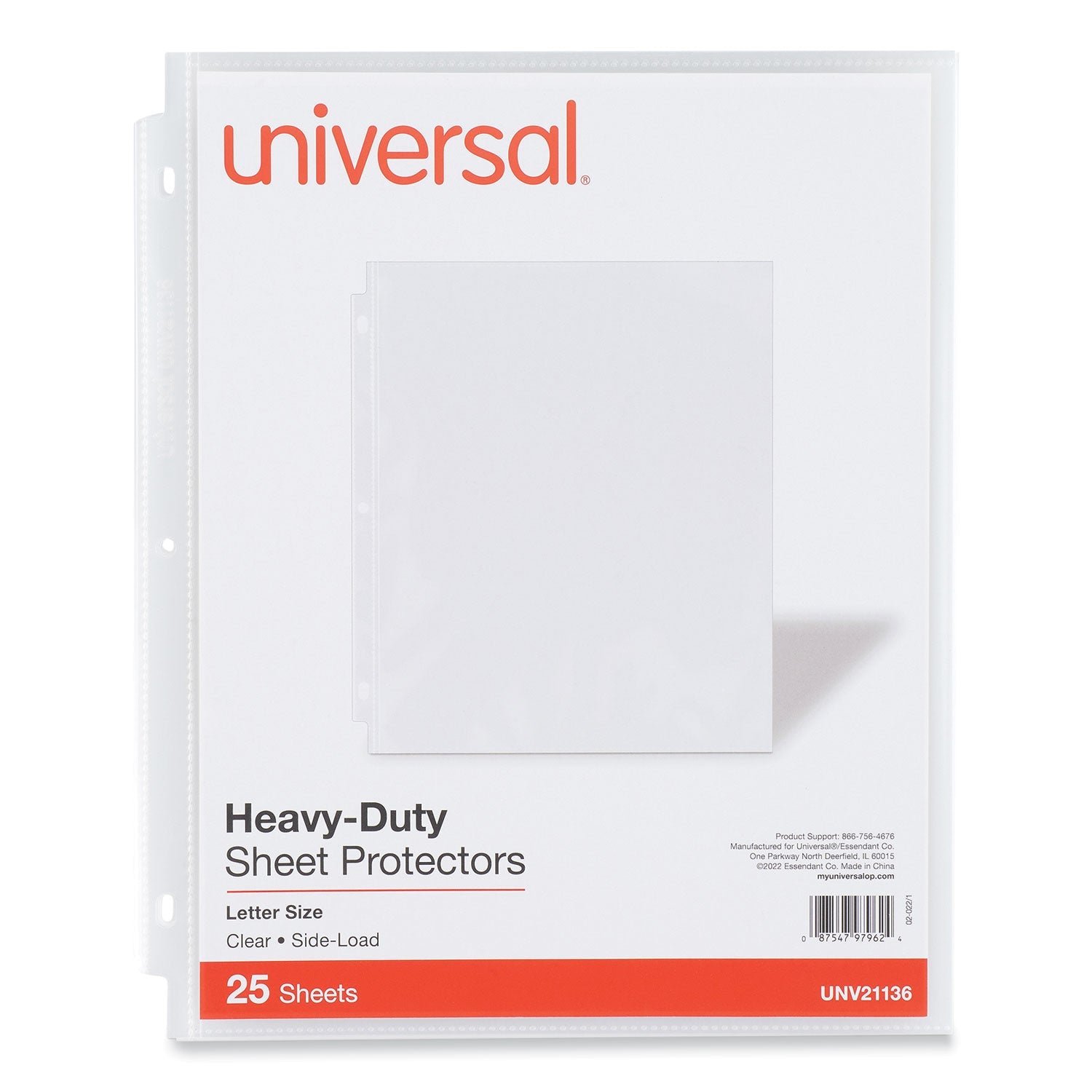 universal-side-load-poly-sheet-protectors-num-unv21136_1