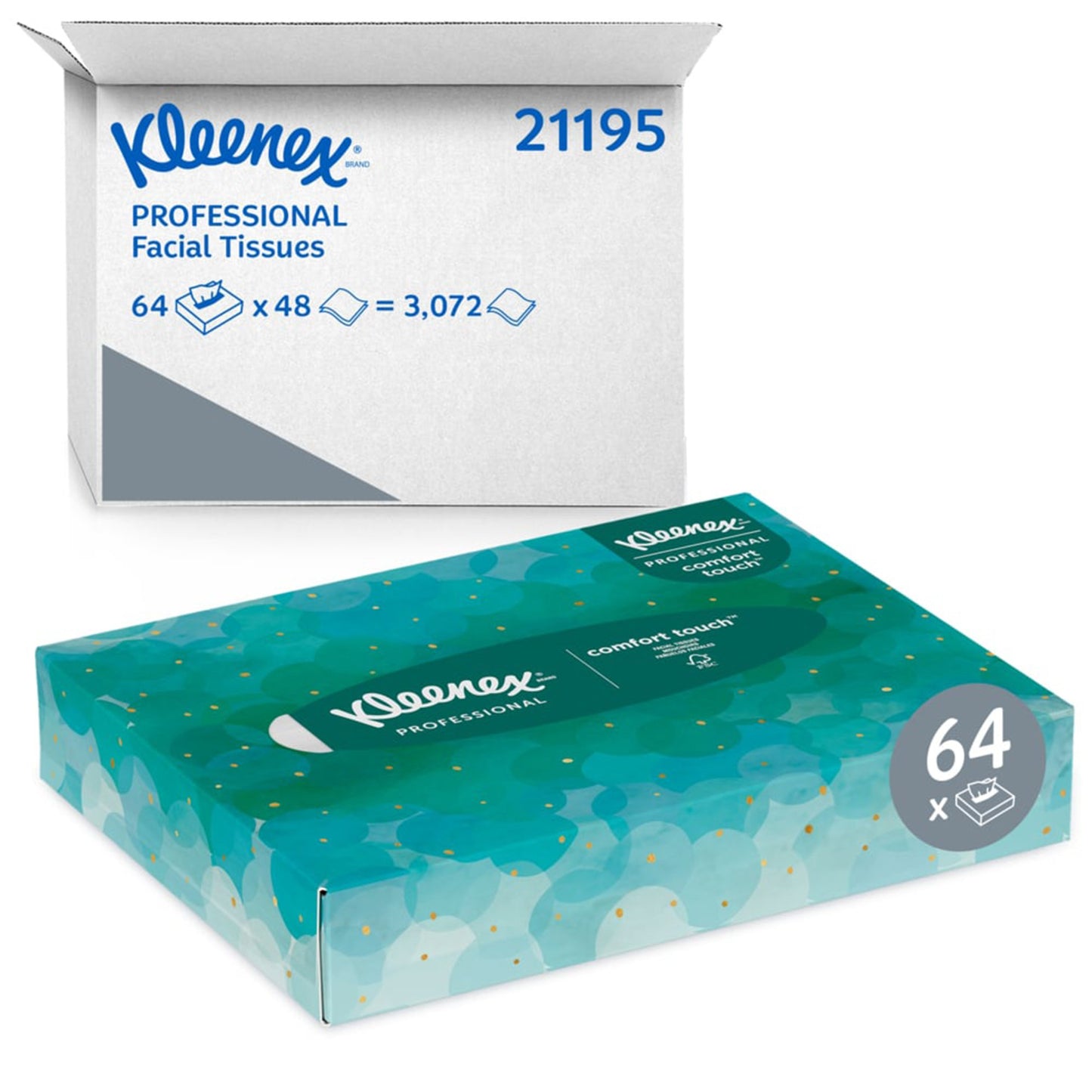 Kleenex® Junior Facial Tissue White 48 Count (1223568_BX)