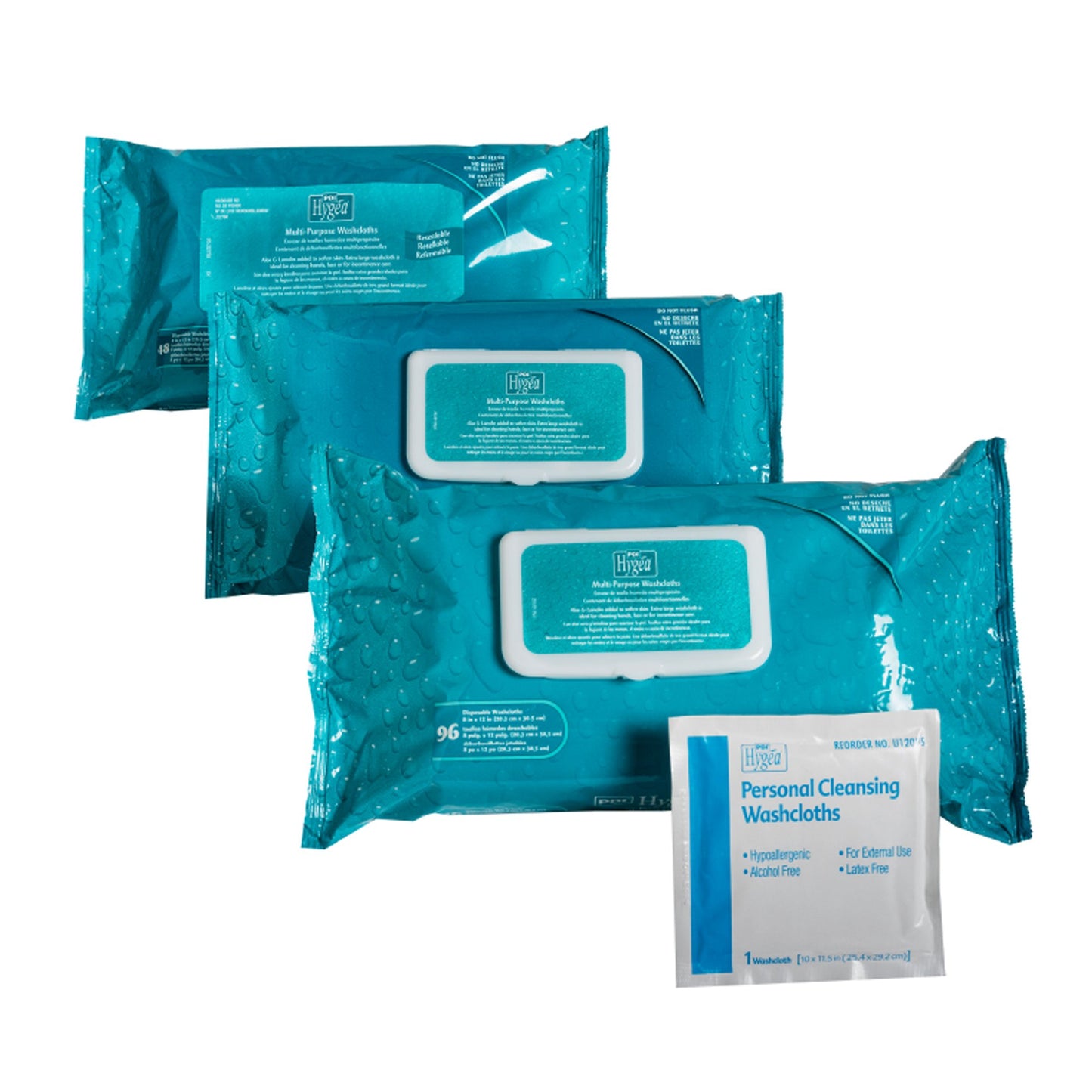 Hygea® Personal Cleansing Wipe Soft Pack Scented 48 Count (723961_CS)