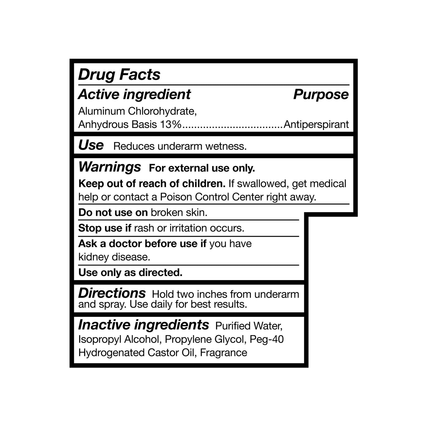 McKesson Antiperspirant / Deodorant Spray 2 oz. Fresh Scent (535098_EA)