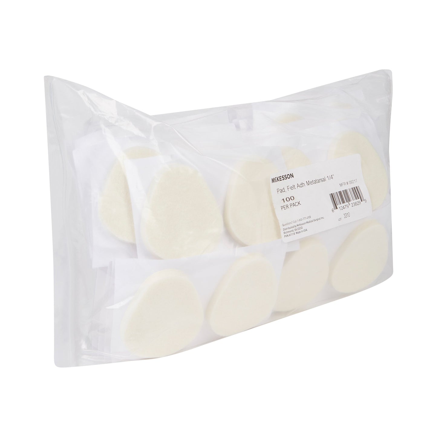 McKesson Protective Pad Size 106 - Large Adhesive Foot (1111081_CS)