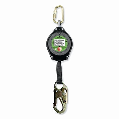 SureWerx® Non LE Self Retracting Lifeline, 12 ft, Steel Carabiner, 300 lb, Steel Snap Hook, 1 (853-V845423012)