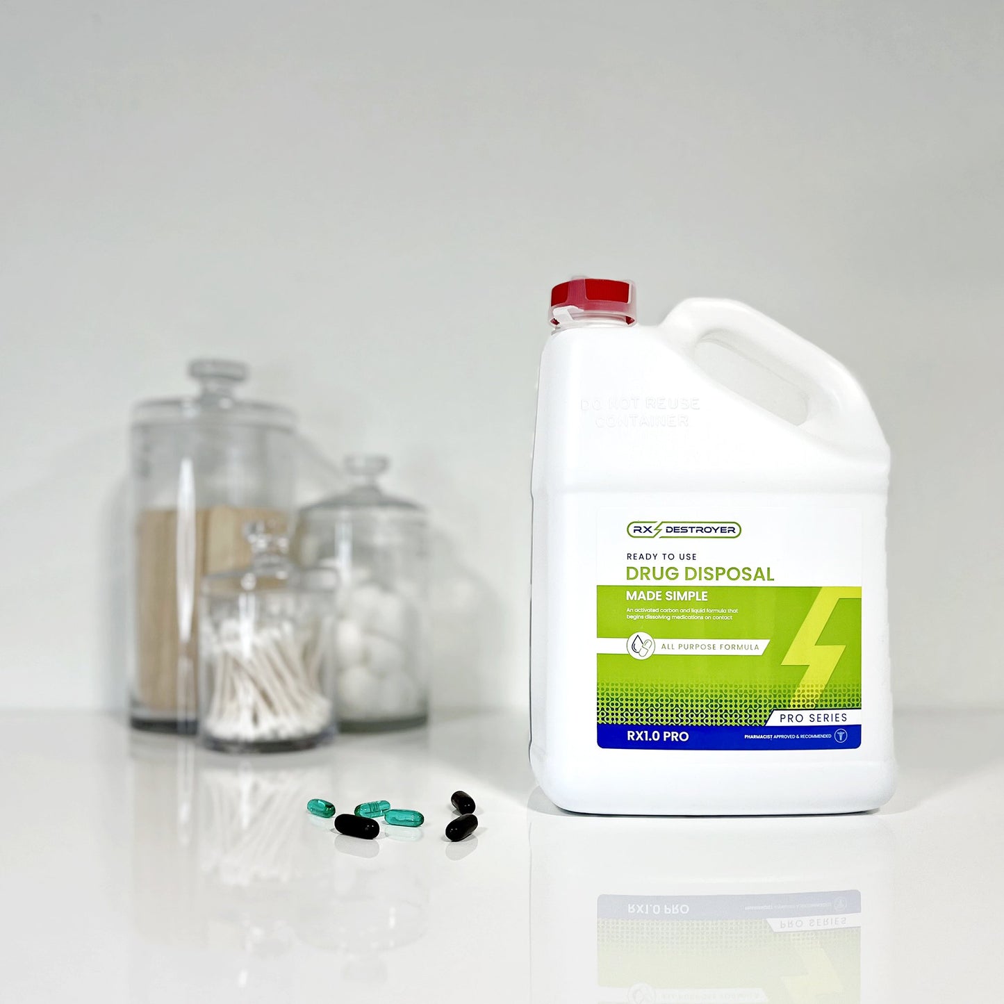 Rx Destroyer™ All-Purpose PRO Series Drug Disposal System 23 lbs. Carton Weight (1019700_EA)