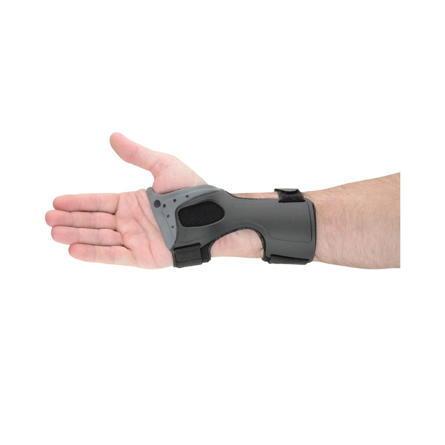Ossur® Exoform® Carpal Tunnel Wrist Splint Low Profile Plastic / Nylon Right Hand Black / Blue / Gray Medium (460849_EA)