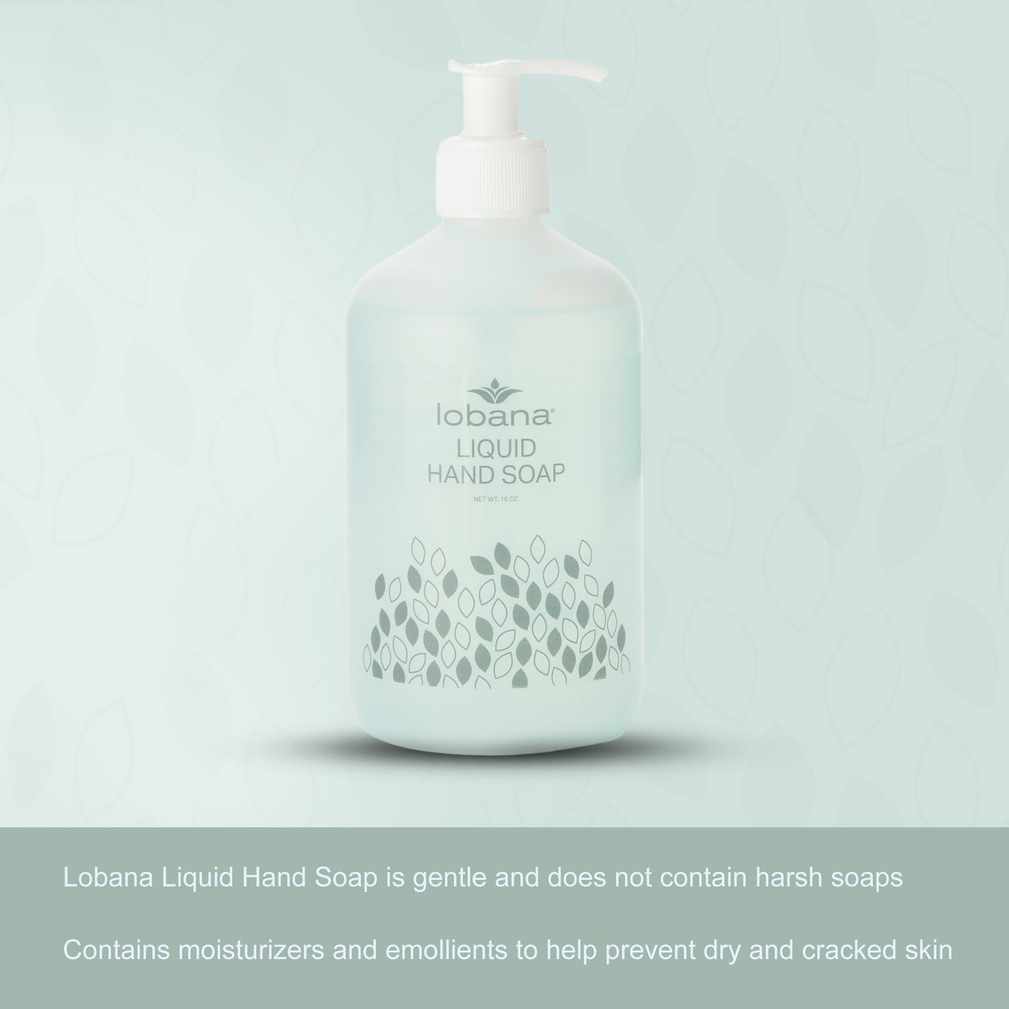Lobana® Antimicrobial Soap Liquid 16 oz. Pump Bottle Scented (204222_EA)