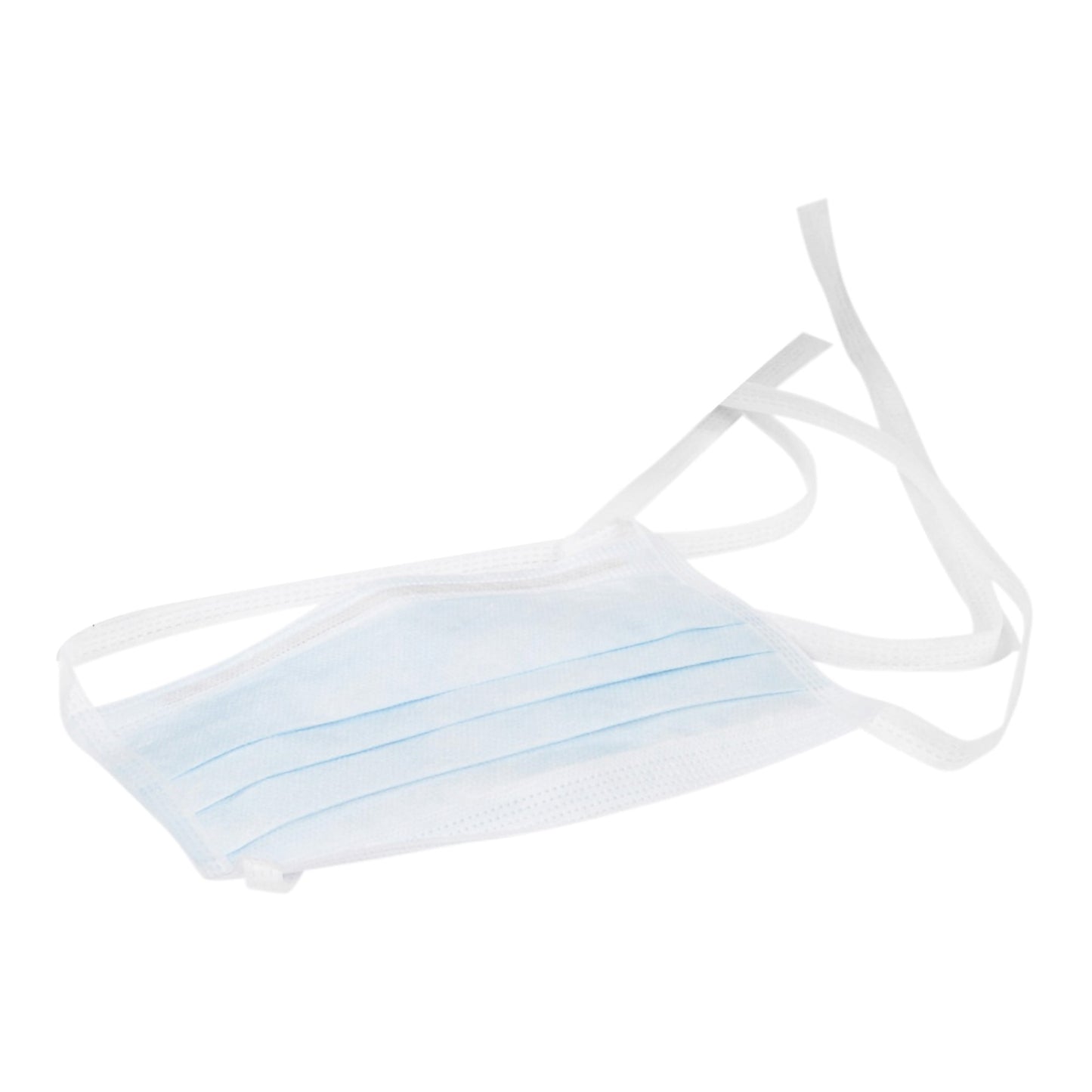 McKesson Surgical Mask ASTM Level 1 Tie Closure One Size Fits Most (206484_EA)