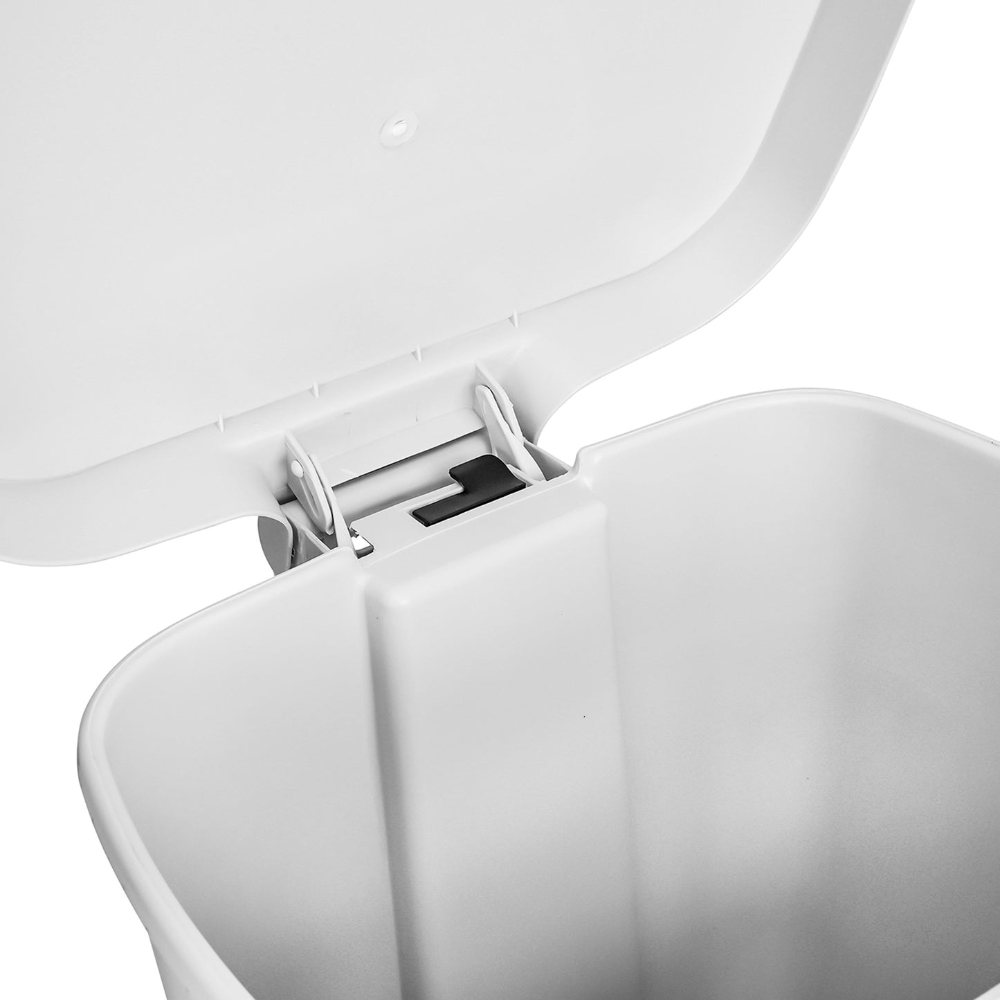 McKesson Trash Can 52 Quart / 13 gal. White Plastic Rectangular (1223698_EA)