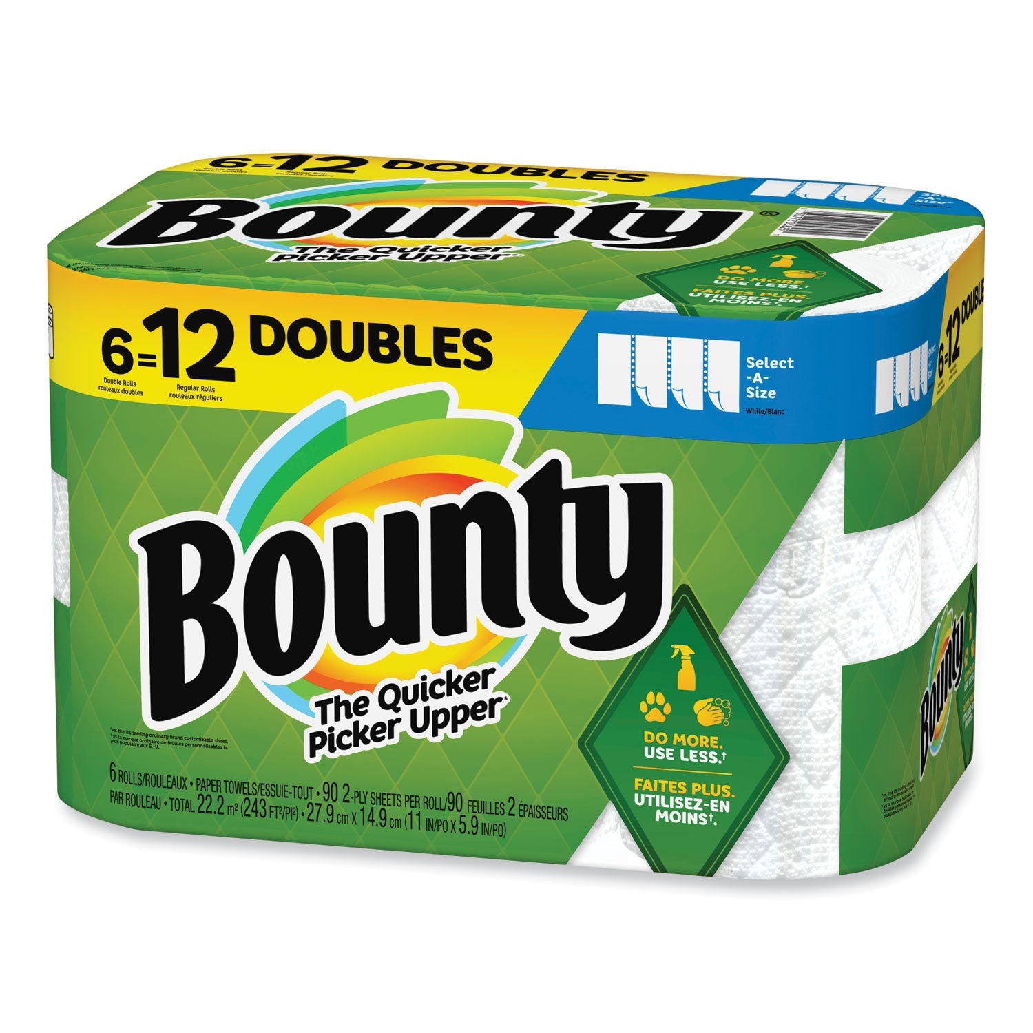 bounty-r-select-a-size-kitchen-roll-paper-towels-2-ply-6-x-11-white-90-sheets-double-roll-6-rolls-carton-pgc15703_1