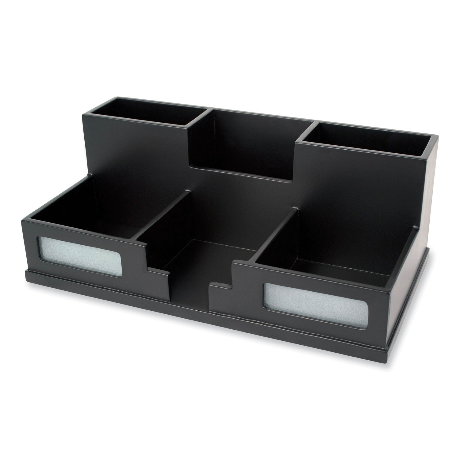 victor-midnight-black-desk-organizer-with-smartphone-holder-num-vct95255_1